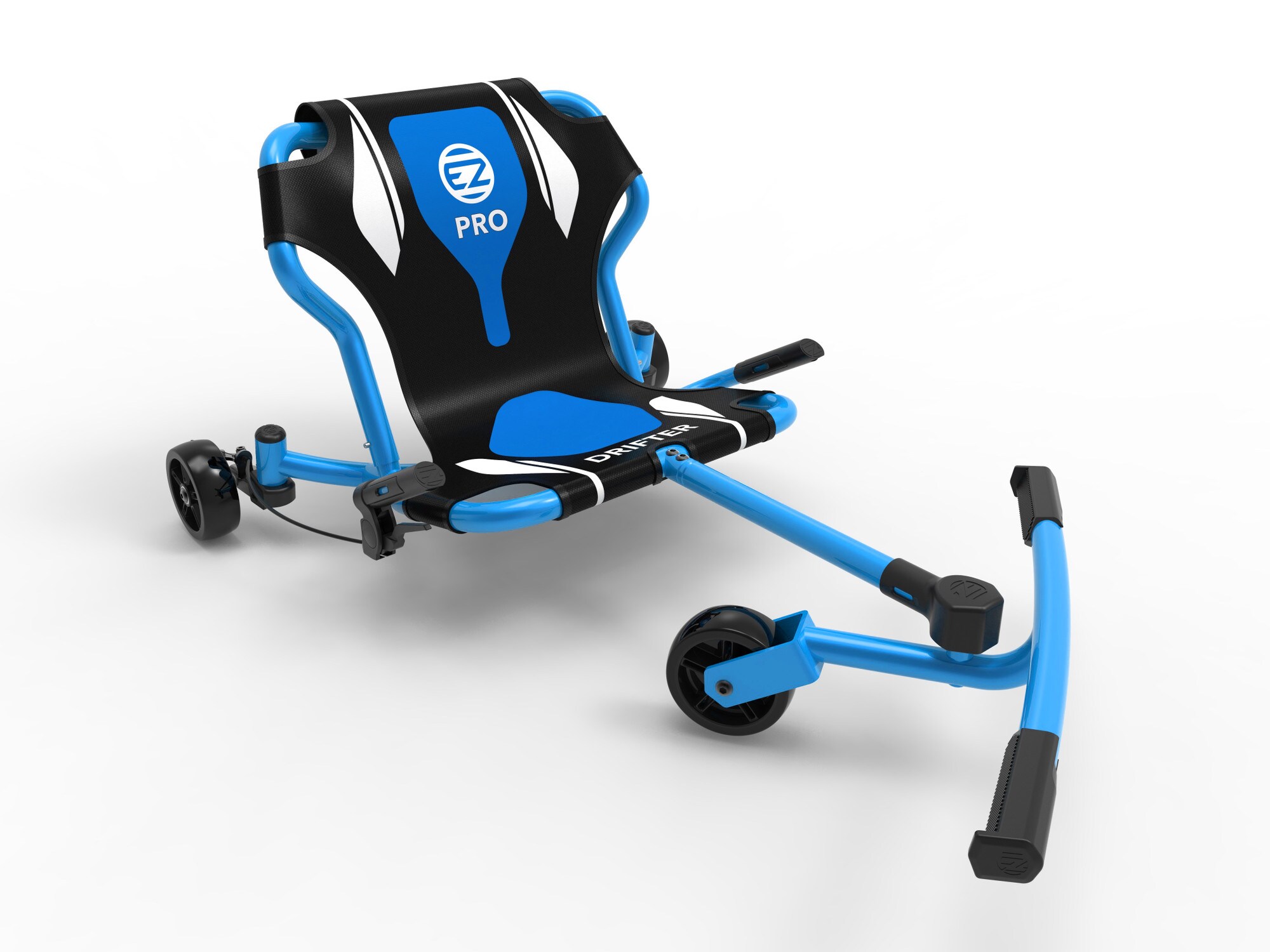 EzyRoller Drifter Pro X Trike f&uuml;r Jugendliche und Kinder ab 10 Jahre und Erwachsene blau - Bild 1