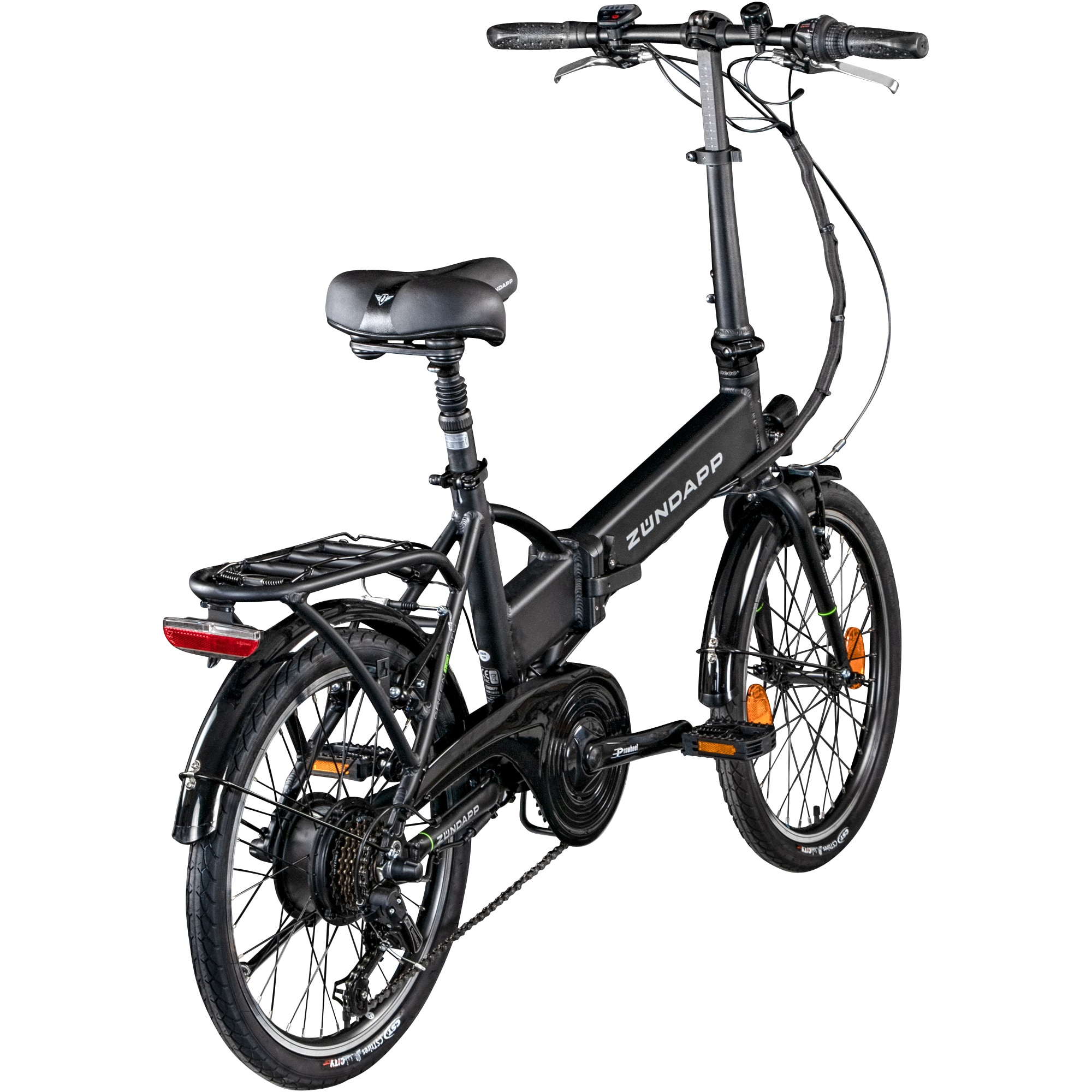 Zndapp Green 1.0 20 Zoll Elektro Klapprad fr Erwachsene 150 - 180 cm 6  Gang E Klappfahrrad E Bike Faltrad Pedelec StVZO online kaufen bei Netto