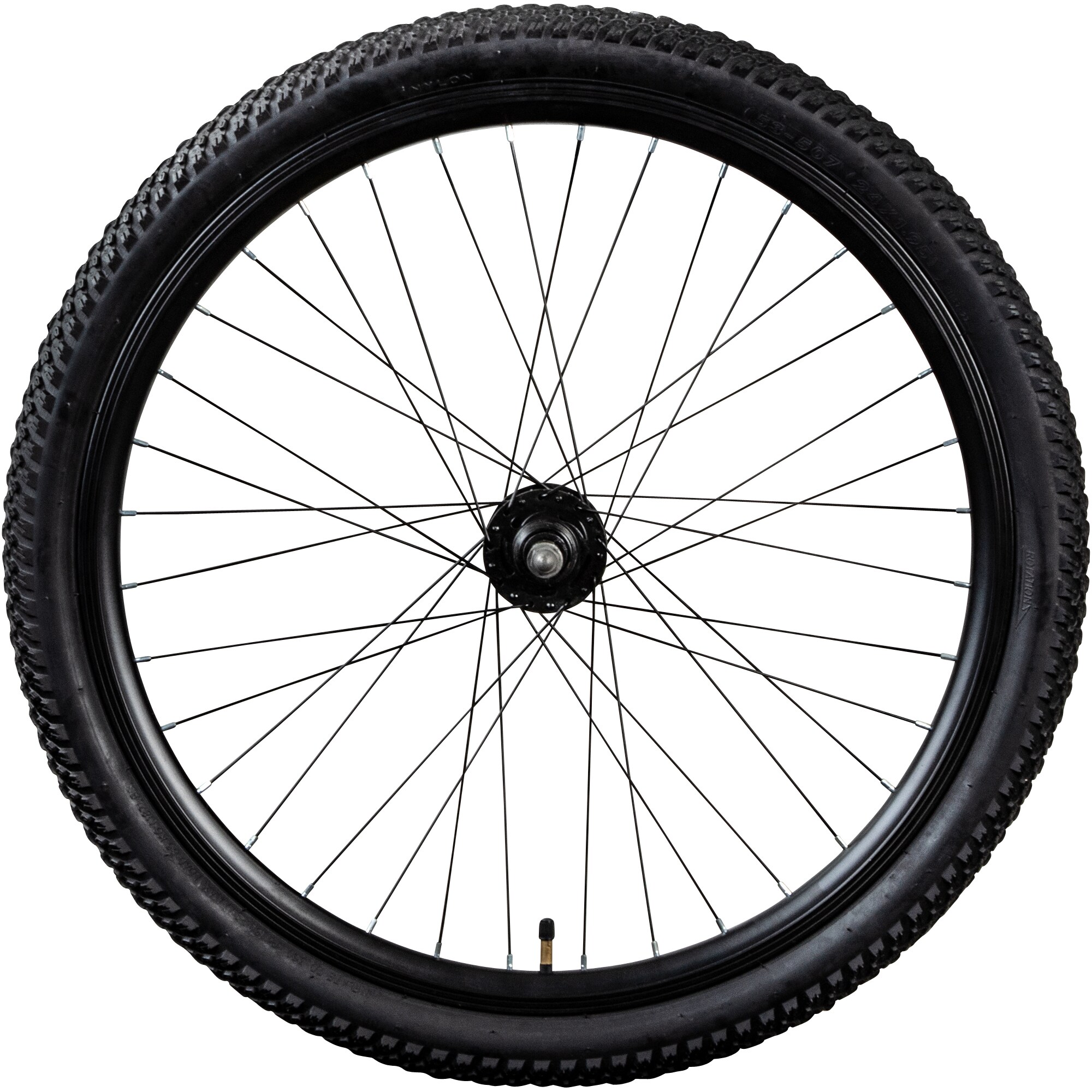 Z&uuml;ndapp Blue 5.0 Komplettrad MTB Laufrad mit Mantel, Schlauch, Speichen 24" x 1,95" Hinterrad - Bild 1