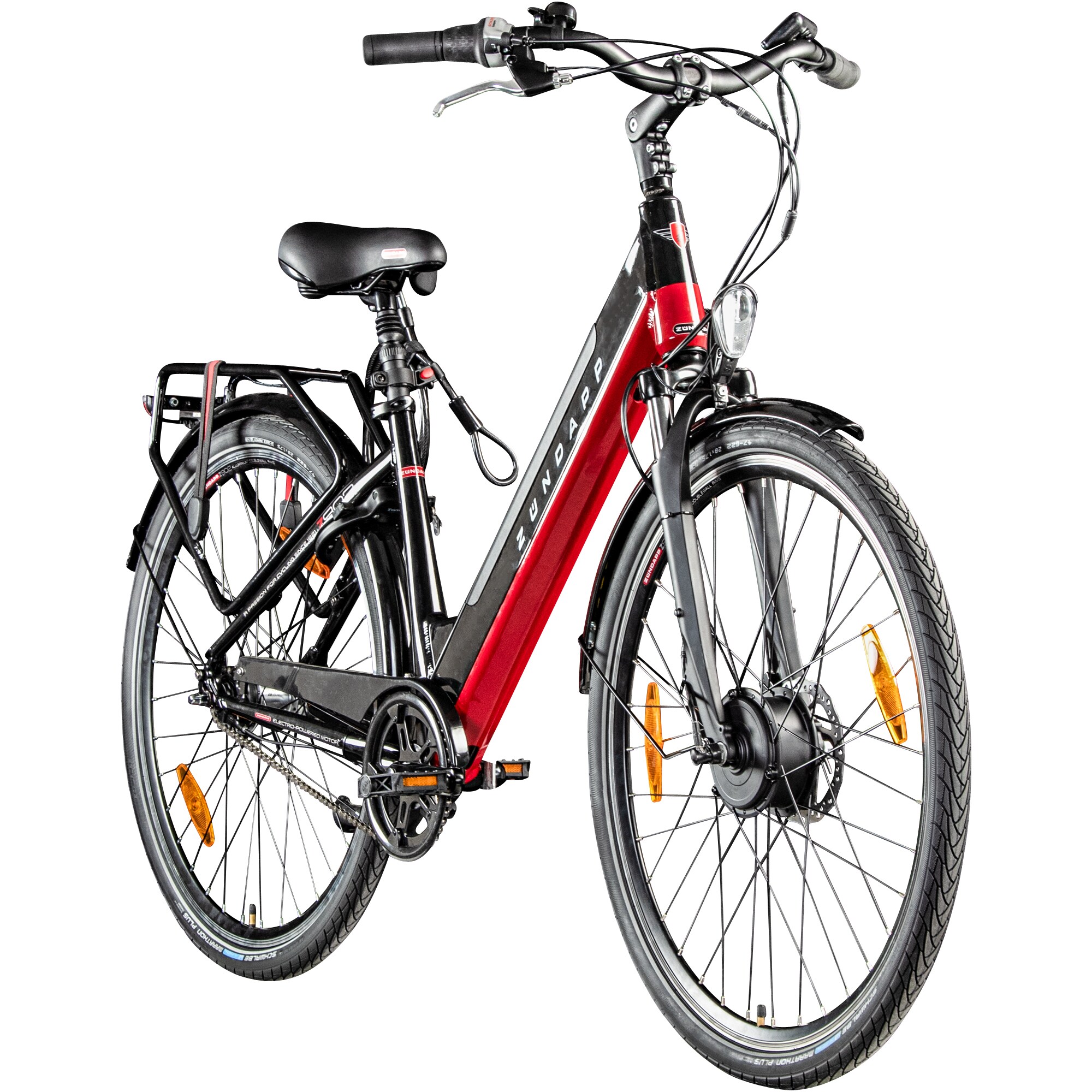 Z&uuml;ndapp Z902 E Bike Damenfahrrad ab 150 cm R&uuml;cktritt Pedelec 28 Zoll Fahrrad mit tiefem Einstieg - Bild 1