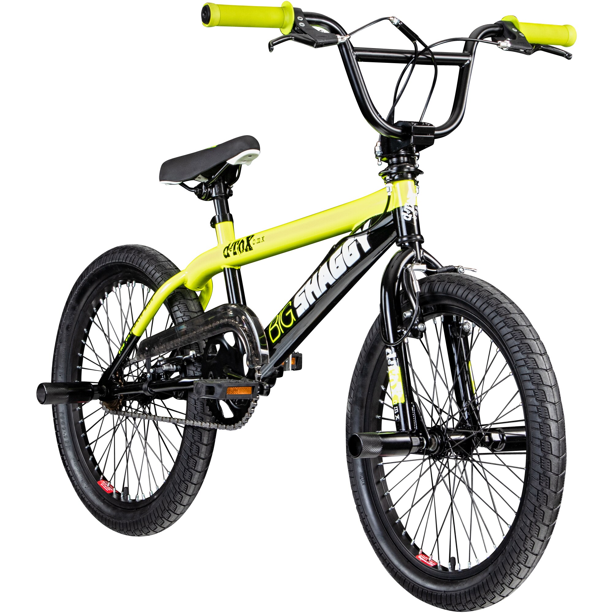 deTox Big Shaggy Spoked BMX 20 Zoll Fahrrad ab 145 cm mit 4 Pegs und 360&deg; Rotor - Bild 1