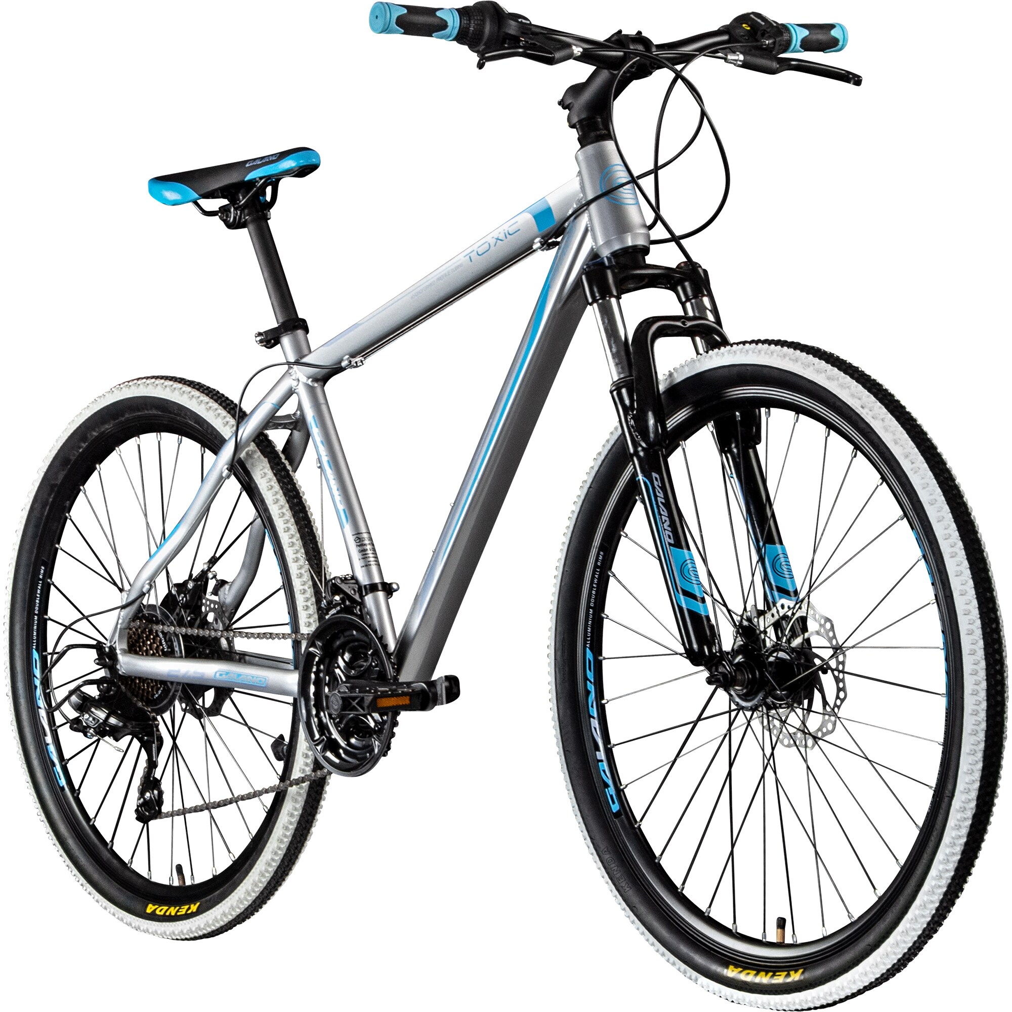 Galano Toxic 27,5 Zoll Mountainbike Hardtail 165 - 190 cm MTB f&uuml;r Damen und Herren 21 G&auml;nge - Bild 1