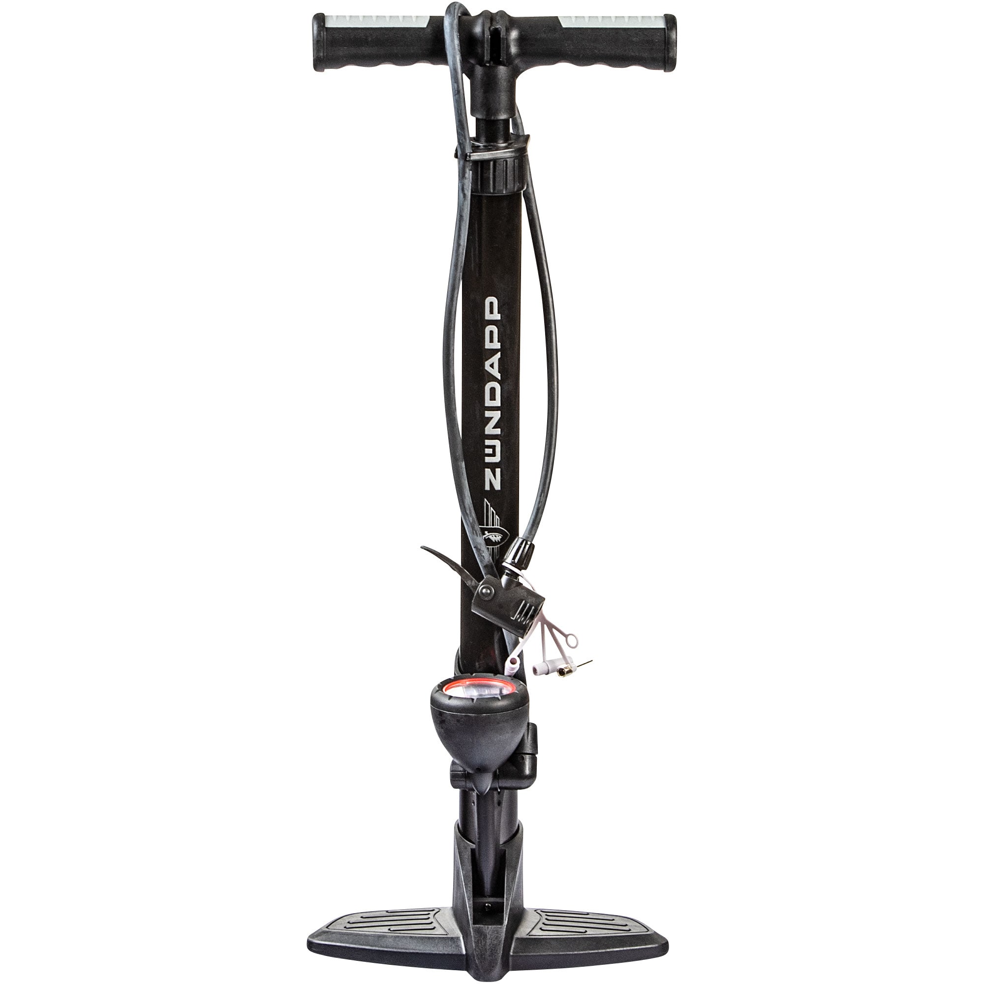 Z&uuml;ndapp Fahrradpumpen Luftpumpe AV DV FV Luft Pumpen Fahrrad Pumpe Standluftpumpe mit Ballnadel Matratze Standpumpe - Bild 1