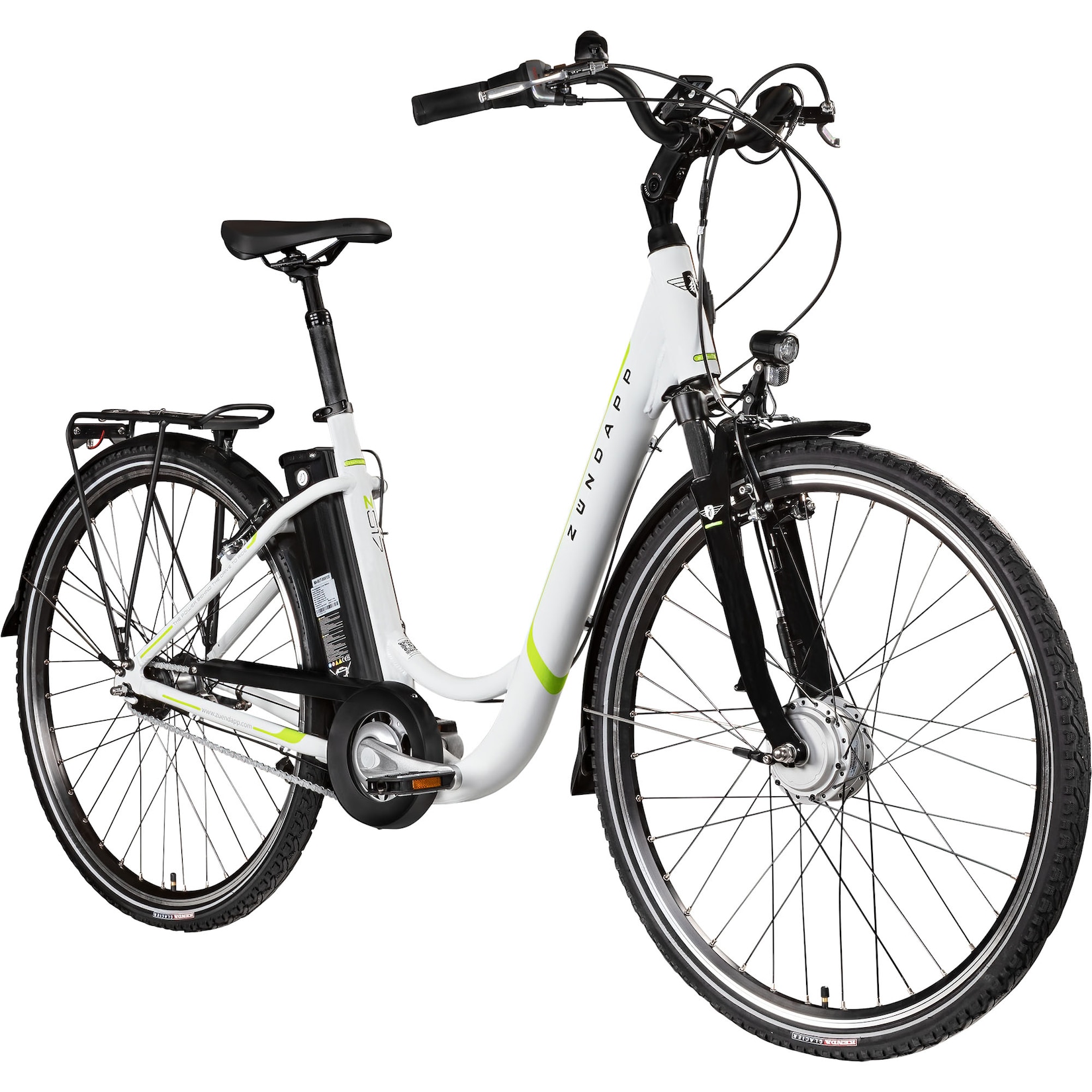 Zündapp Z517 E Bike 28 Zoll Pedelec Hollandrad E Fahrrad Damen 155 - 190 cm mit 7 Gang Nabenschaltung Rücktritt Citybike Nabenmotor