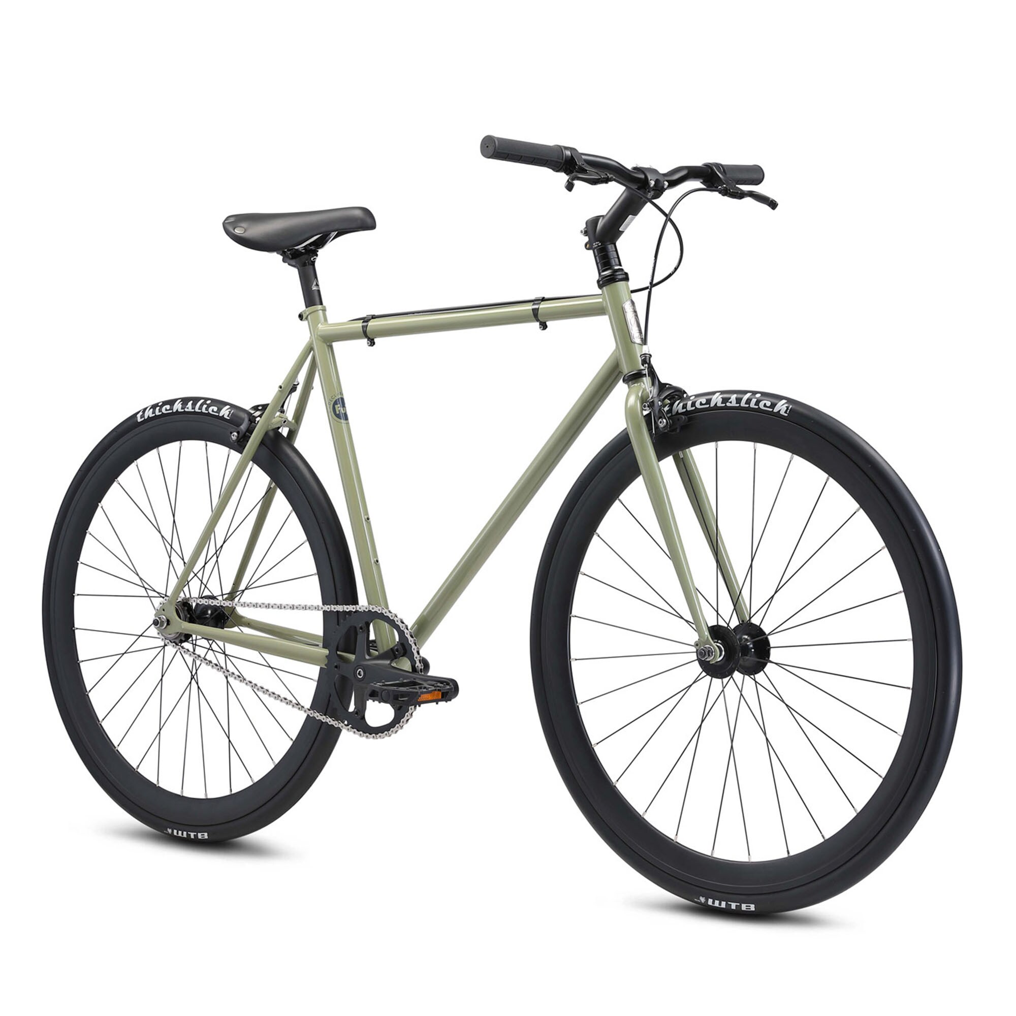 Fuji Declaration 28 Zoll Singlespeed Bike Fixie 700c Fahrrad Urban Bike Lifestyle Rad Single Speed khaki green 52cm - Bild 1