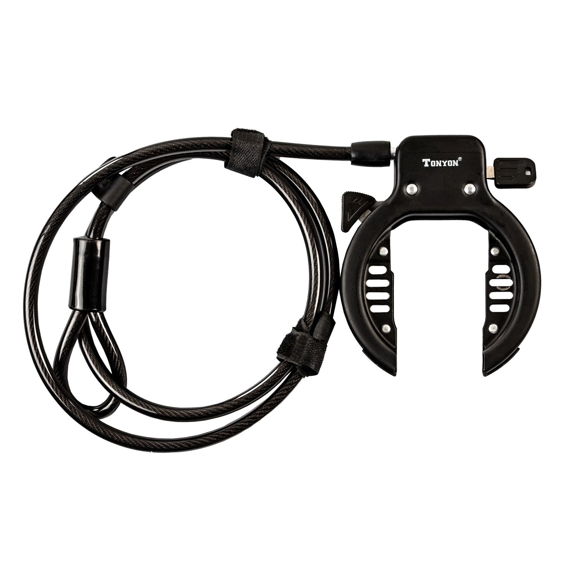 Z&uuml;ndapp Fahrradschloss Z902 Kabelschloss mit Rahmenschloss 150 cm E Bike Schloss - Bild 1