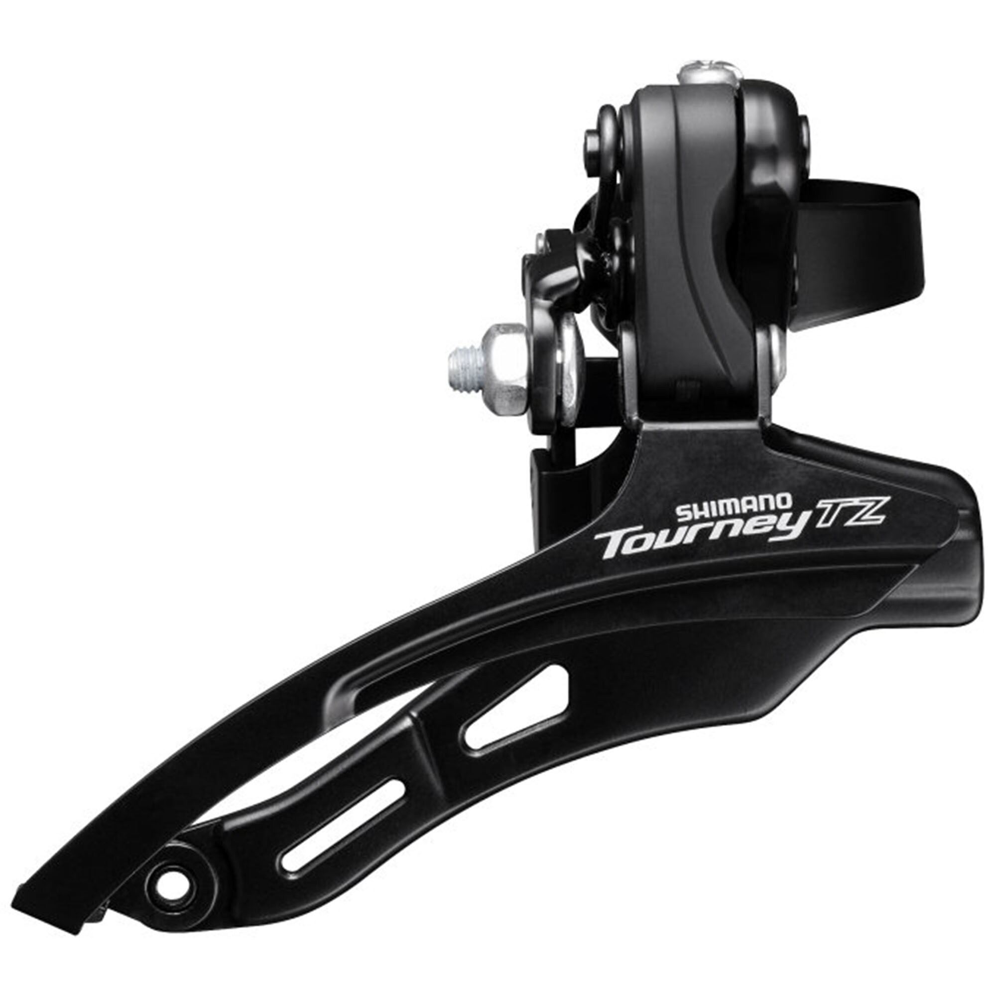 Shimano Tourney TZ FD-TZ500 Umwerfer Downpull 6/7-fach 3 Schaltstufen Down Pull 31,8 mm - Bild 1