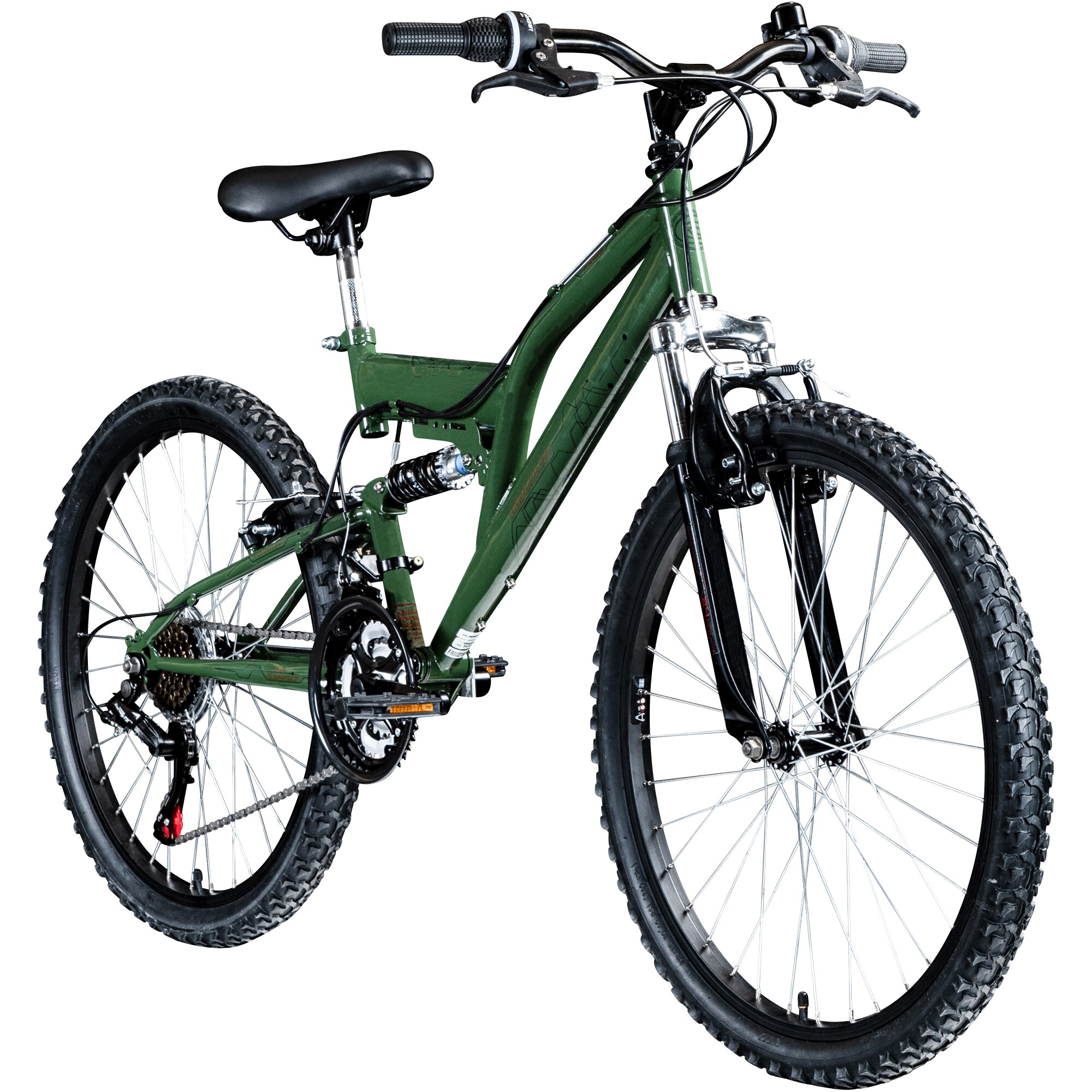 Galano FS180 Jugendfahrrad 24 Zoll Mountainbike ab 8 Jahre 130 - 145 cm 21 G&auml;nge - Bild 1
