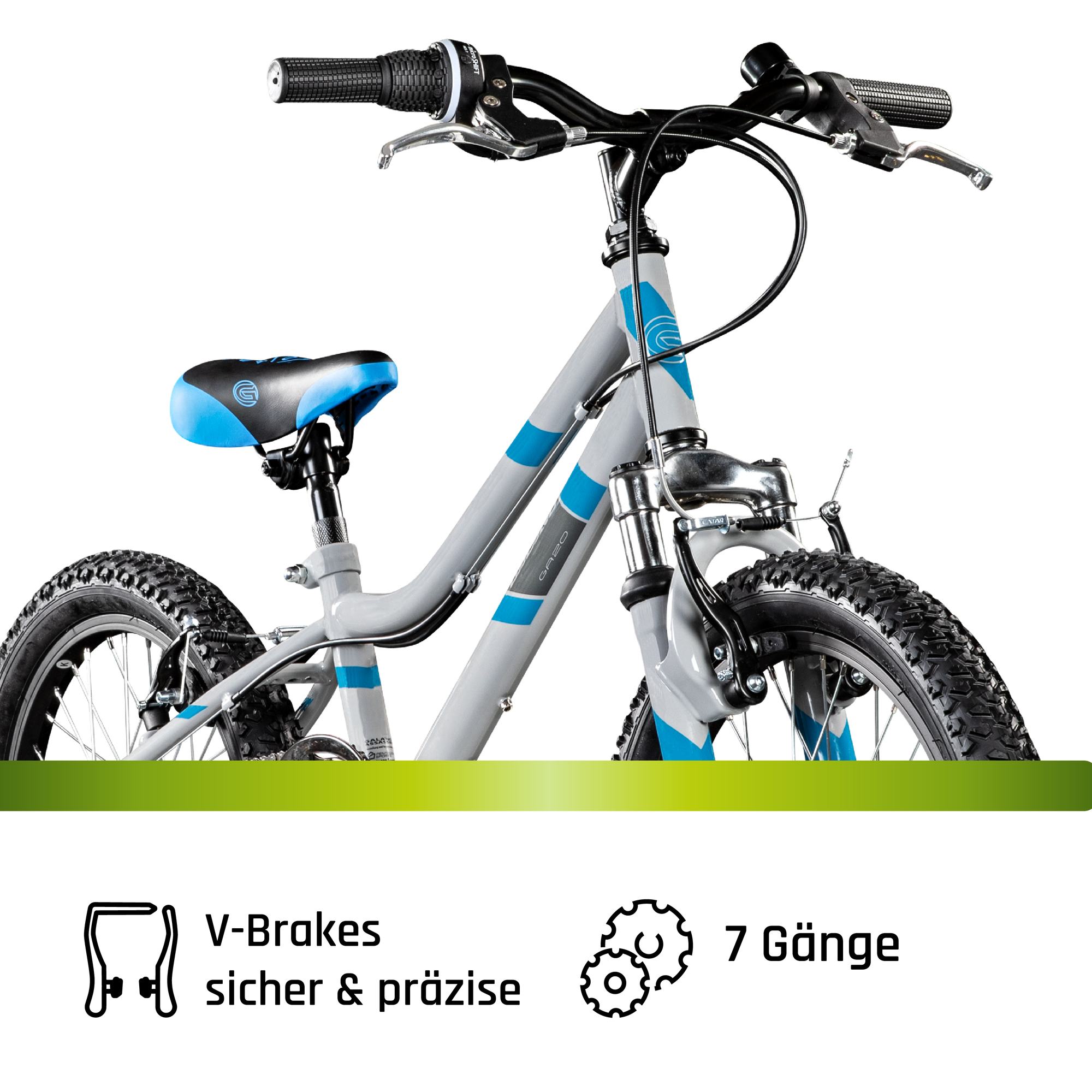 Galano GA20 Kinderfahrrad 18 Zoll 115 - 130 cm Mdchen Jungen Fahrrad ab 5  Jahre Mountainbike 7 Gnge MTB Hardtail Kinder Fahrrad online kaufen bei  Netto