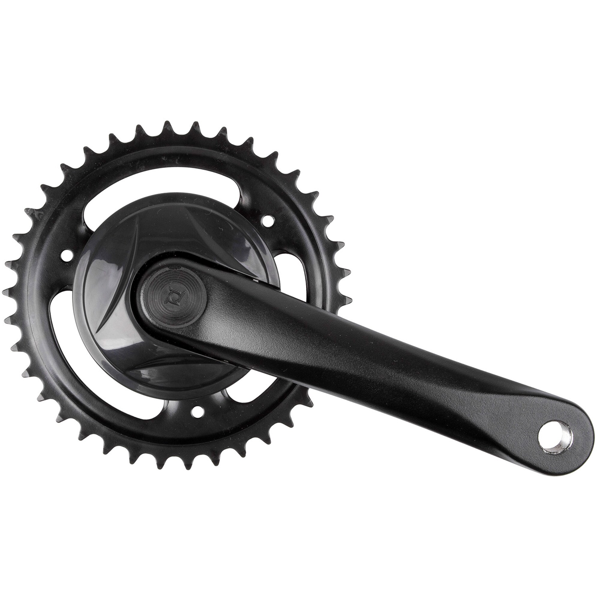 Messingschlager Kurbel 1-fach 38 Z&auml;hne 170 mm Kurbelgarnitur Tretkurbel Fahrradkurbel Kettenradgarnitur - Bild 1