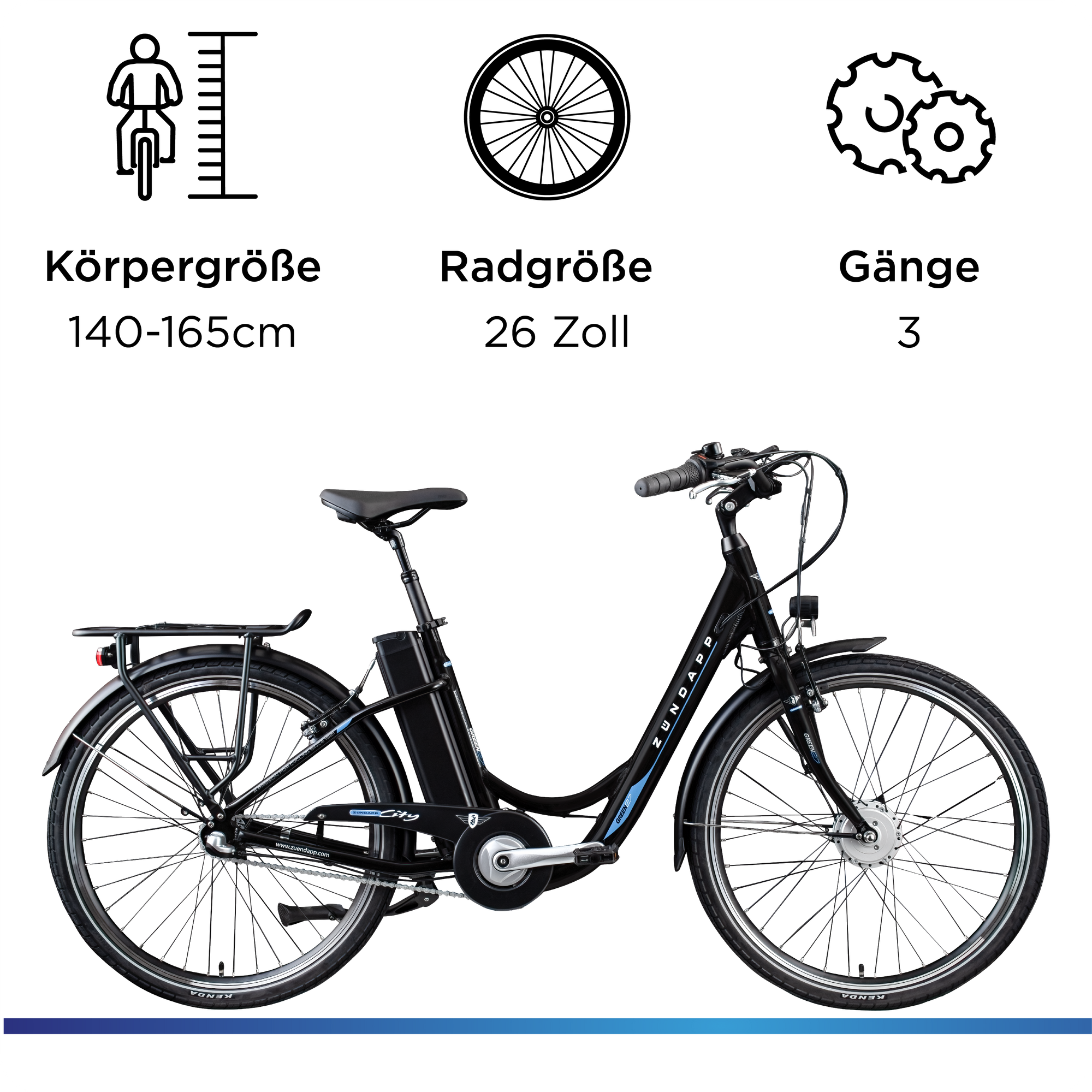 Zndapp Green 2.7 E Bike Damen Pedelec 3 Gang Shimano Schaltung retro 26  Zoll Damenfahrrad Elektrofahrrad 140-165 cm StVZO Hollandrad online kaufen  bei Netto