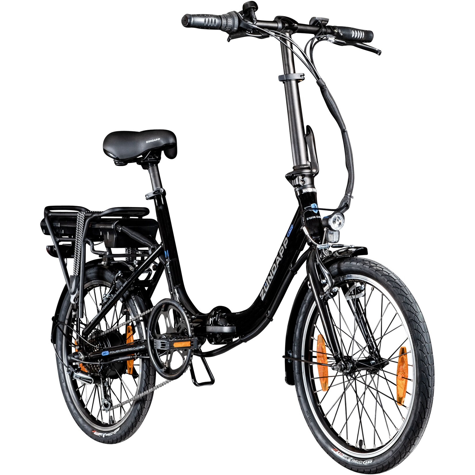 Zündapp Z110 E Bike 20 Zoll E Klapprad für Damen und Herren 150 – 185 cm | 04260582293405