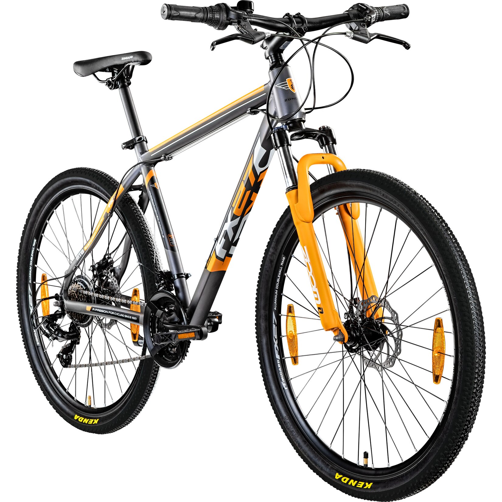 Zündapp FX27 Mountainbike Hardtail 160 - 185 cm Fahrrad MTB 21 Gänge Mountain Bike für Erwachsene und Jugendliche