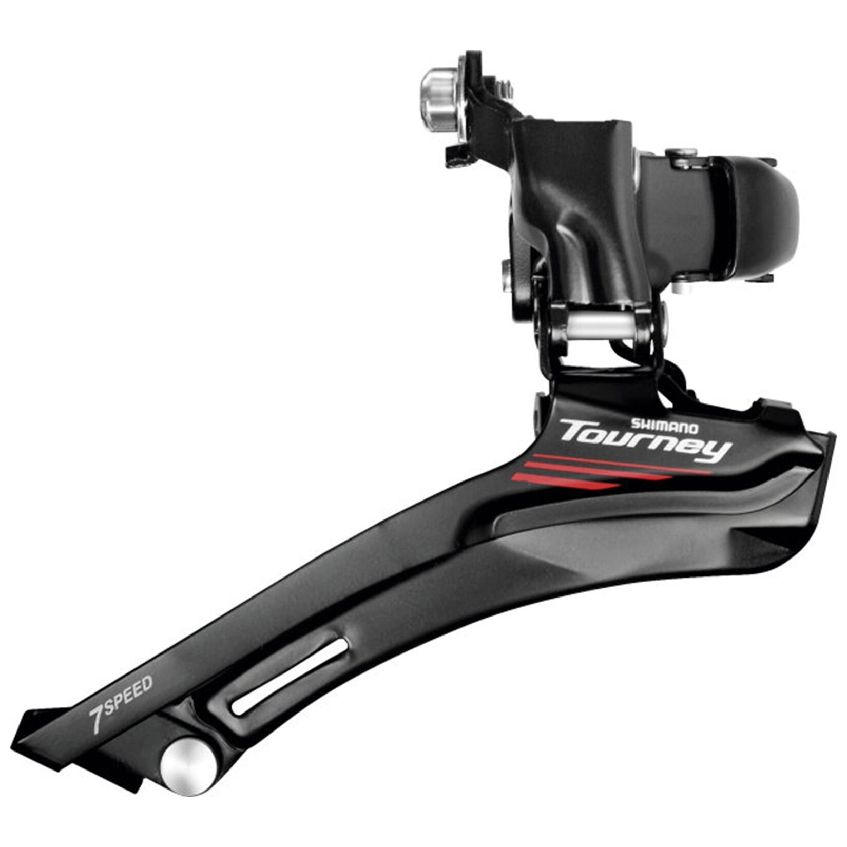 Shimano Tourney Road FD-A070 Umwerfer Down Pull Down Swing 2×7 Gang Rennrad vorne Fahrradumwerfer 61 – 66°  Frontumwerfer | 04524667332947