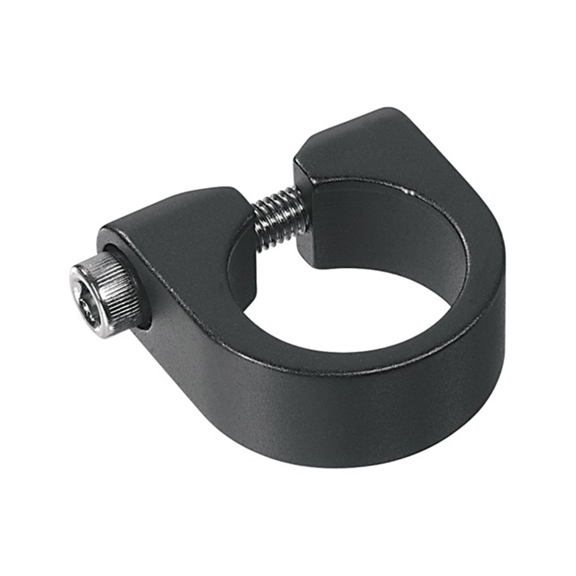 Humpert Ergotec Sattelklemme Sattel Klemmschelle JD-095 28,6 mm Aluminium Fahrrad Schelle schwarz - Bild 1