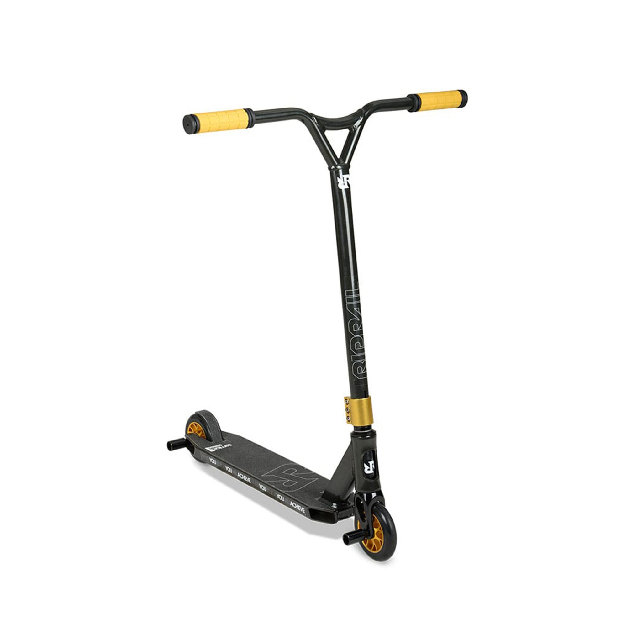 RipRail SemiPro 1 Roller Stunt Scooter Tretroller Kinderroller Cityroller mit Stunt Pegs Stuntroller Aluminium eloxiert - Bild 1