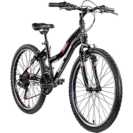 Geroni Swan Lady Mädchen Fahrrad 24 Zoll 8 Jahre 130-145 cm Jugendfahrrad Kinderrad Gang Schaltung online kaufen bei Netto