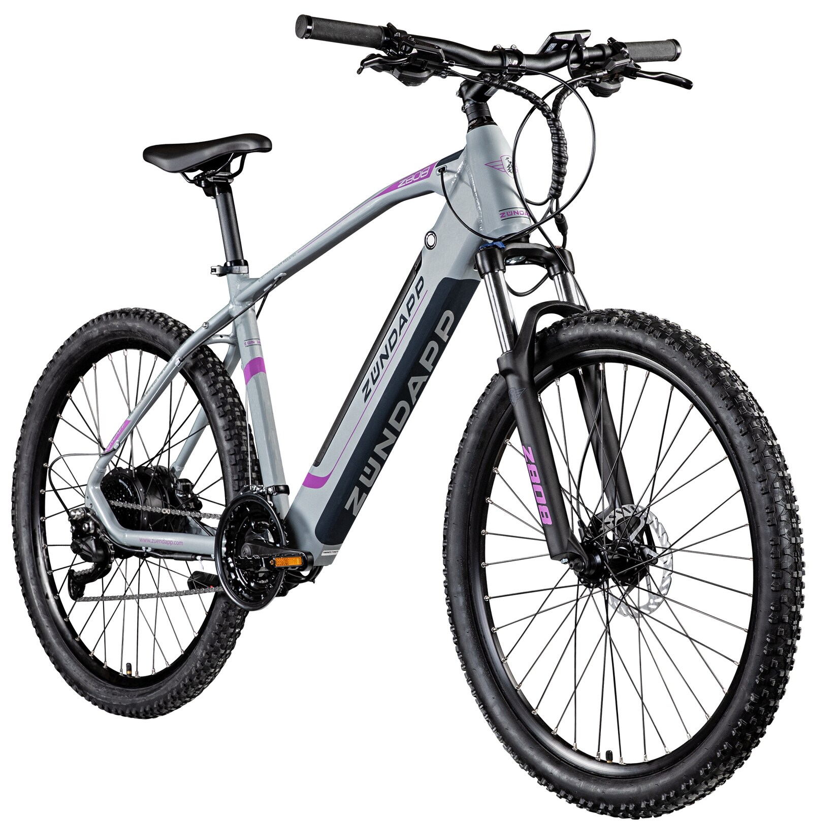 Zündapp Z808 E-Mountainbike für Damen und Herren ab 170 cm E Bike 27,5 Zoll EMTB | 04260582295126