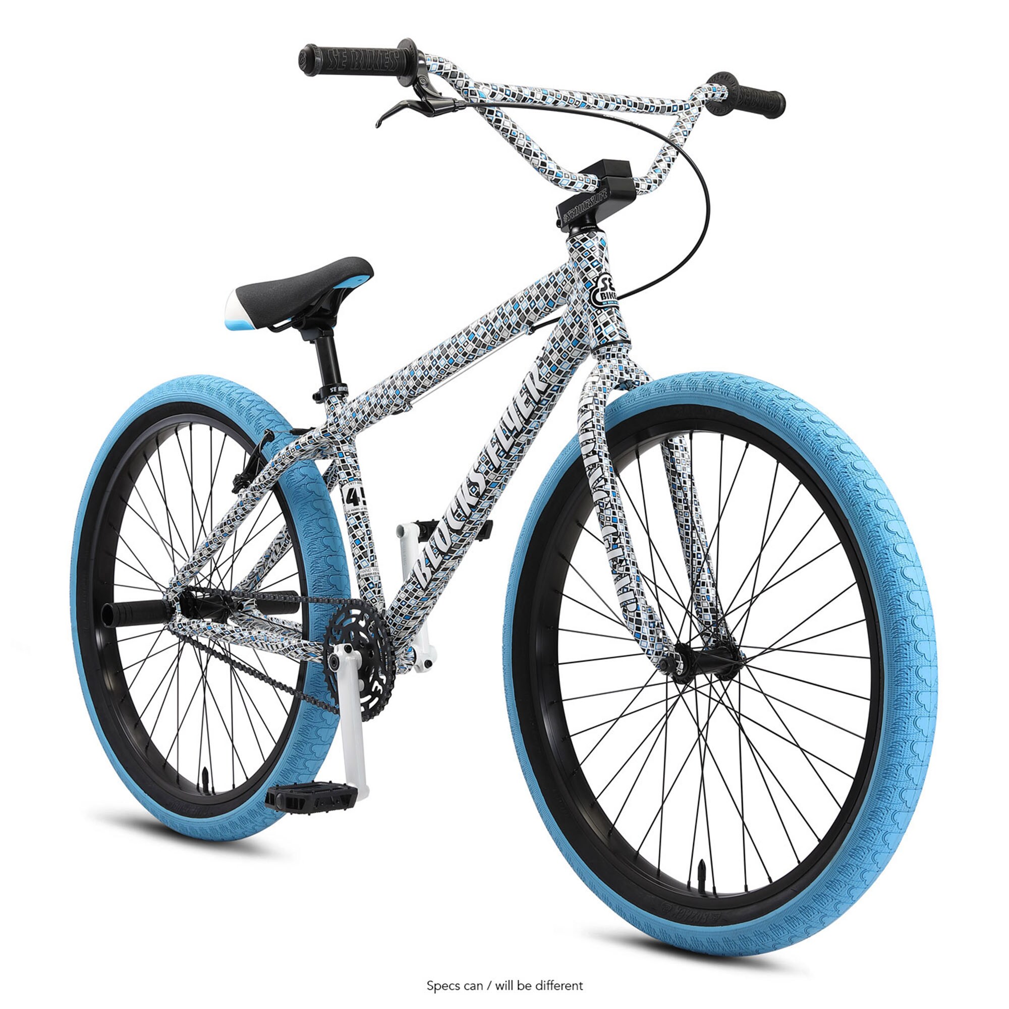 SE Bikes Blocks Flyer BMX Fahrrad 26 Zoll Cruiser ab 160 cm Bike Erwachsene Jugendliche Freestyle Rad - Bild 1