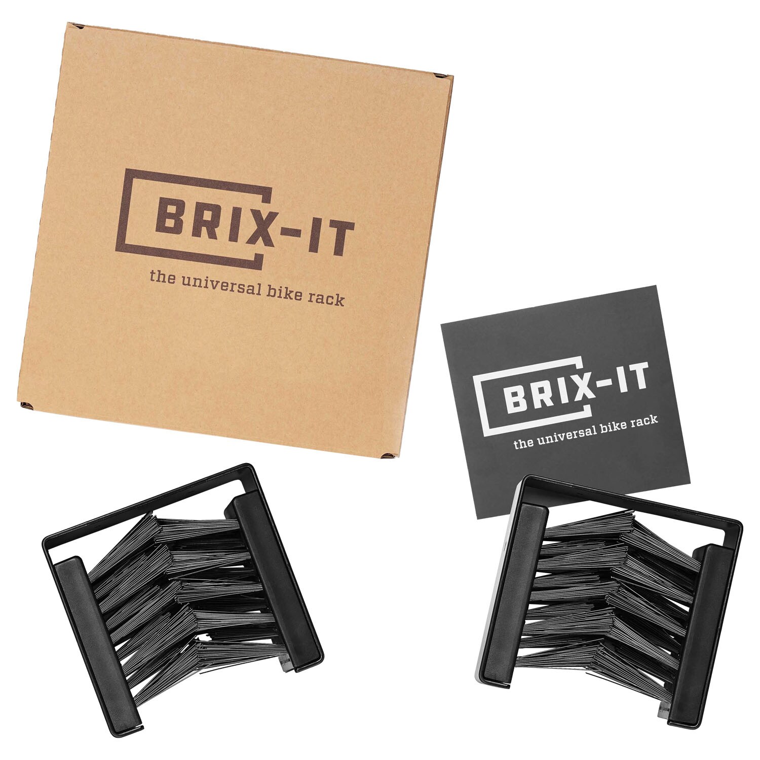 BRIX-IT Fahrrad Wandhalterung f&uuml;r Fahrr&auml;der und E Bikes Fahrradwandhalterung alle Gr&ouml;&szlig;en Fahrradhalterung Wand f&uuml;r Rennrad MTB Kinderrad - Bild 1