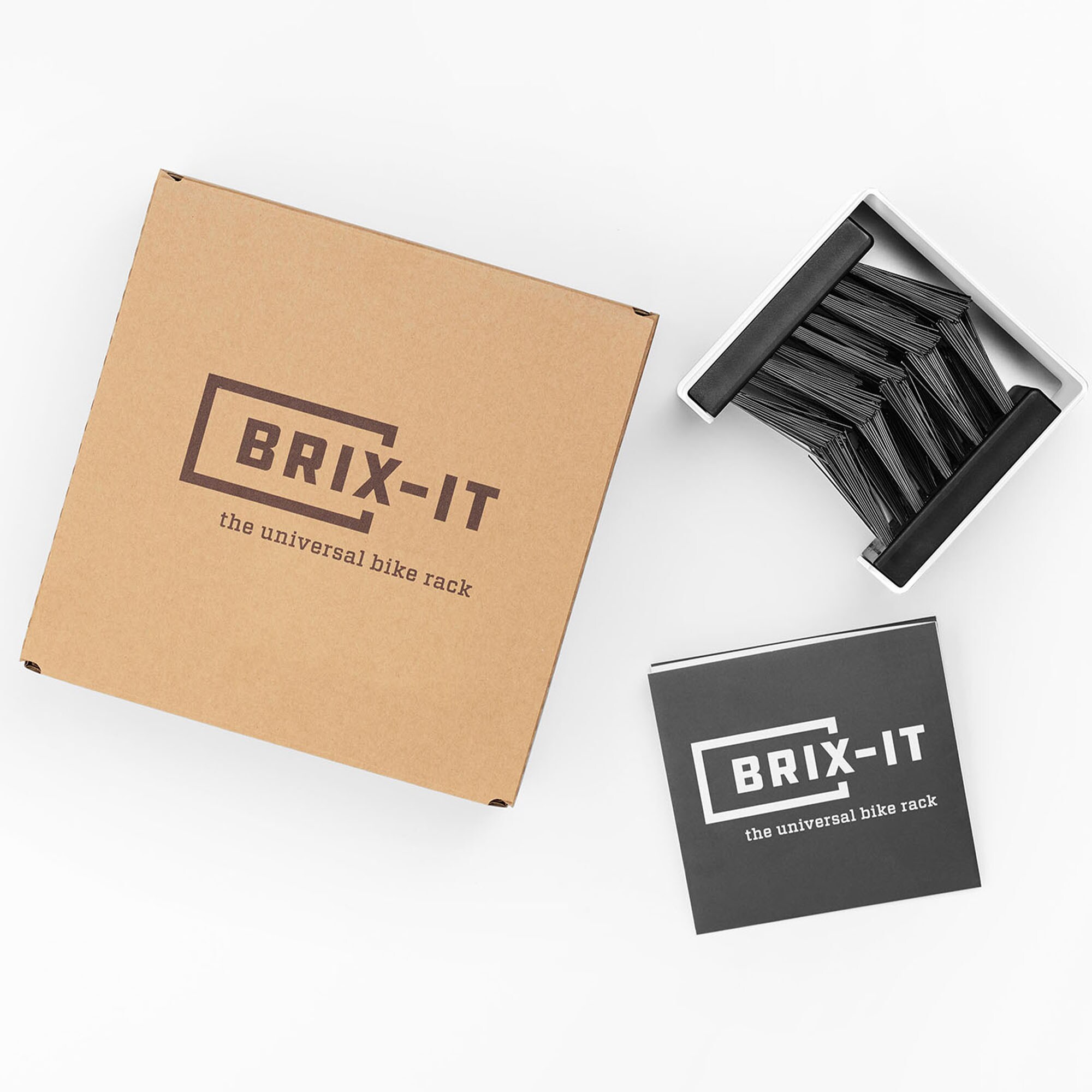 BRIX-IT Fahrrad Wandhalterung f&uuml;r Fahrr&auml;der und E Bikes Fahrradwandhalterung alle Gr&ouml;&szlig;en Fahrradhalterung Wand f&uuml;r Rennrad MTB Kinderrad - Bild 1