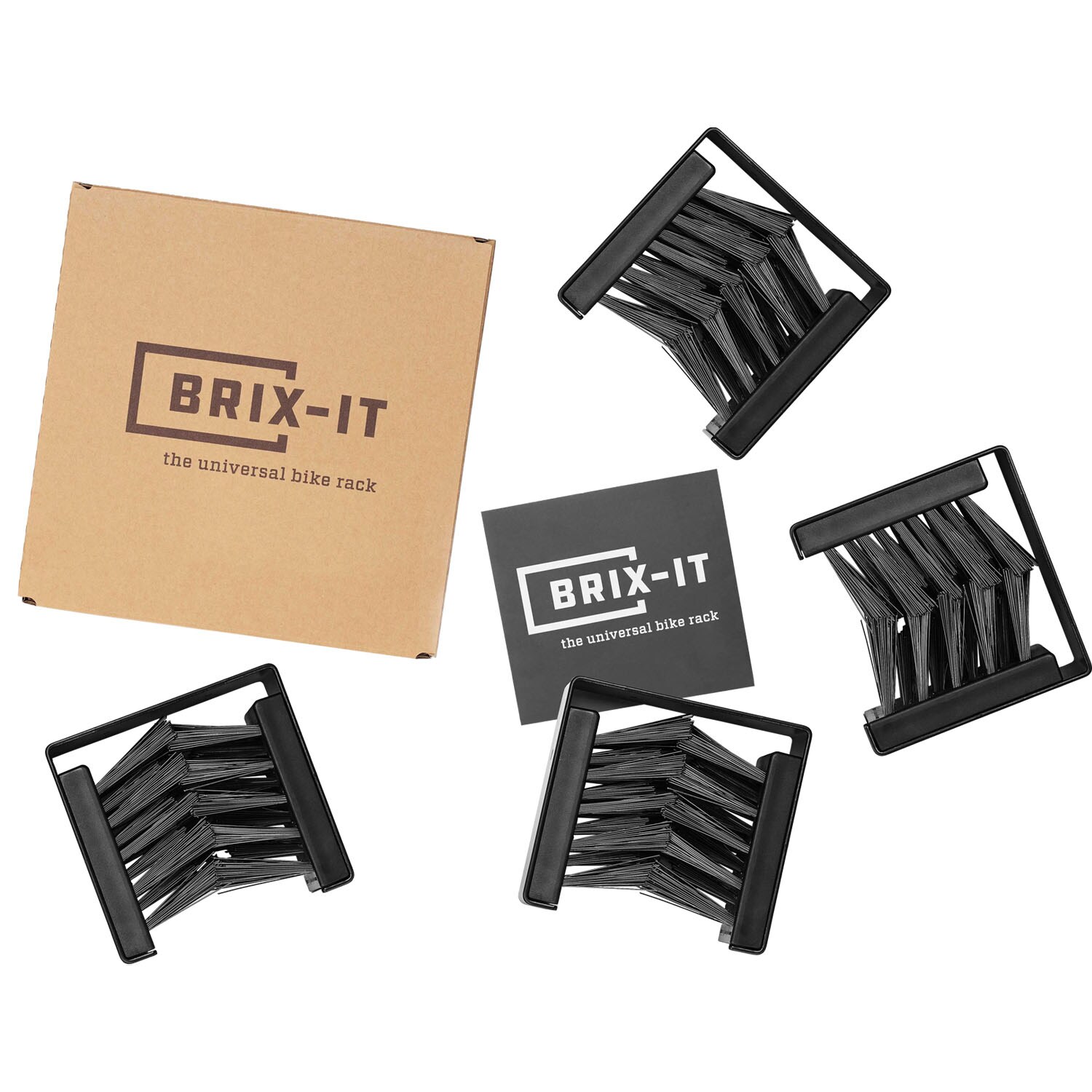 BRIX-IT Fahrrad Wandhalterung für Fahrräder und E Bikes Fahrradwandhalterung alle Größen Fahrradhalterung Wand für Rennrad MTB Kinderrad | 04250845936750