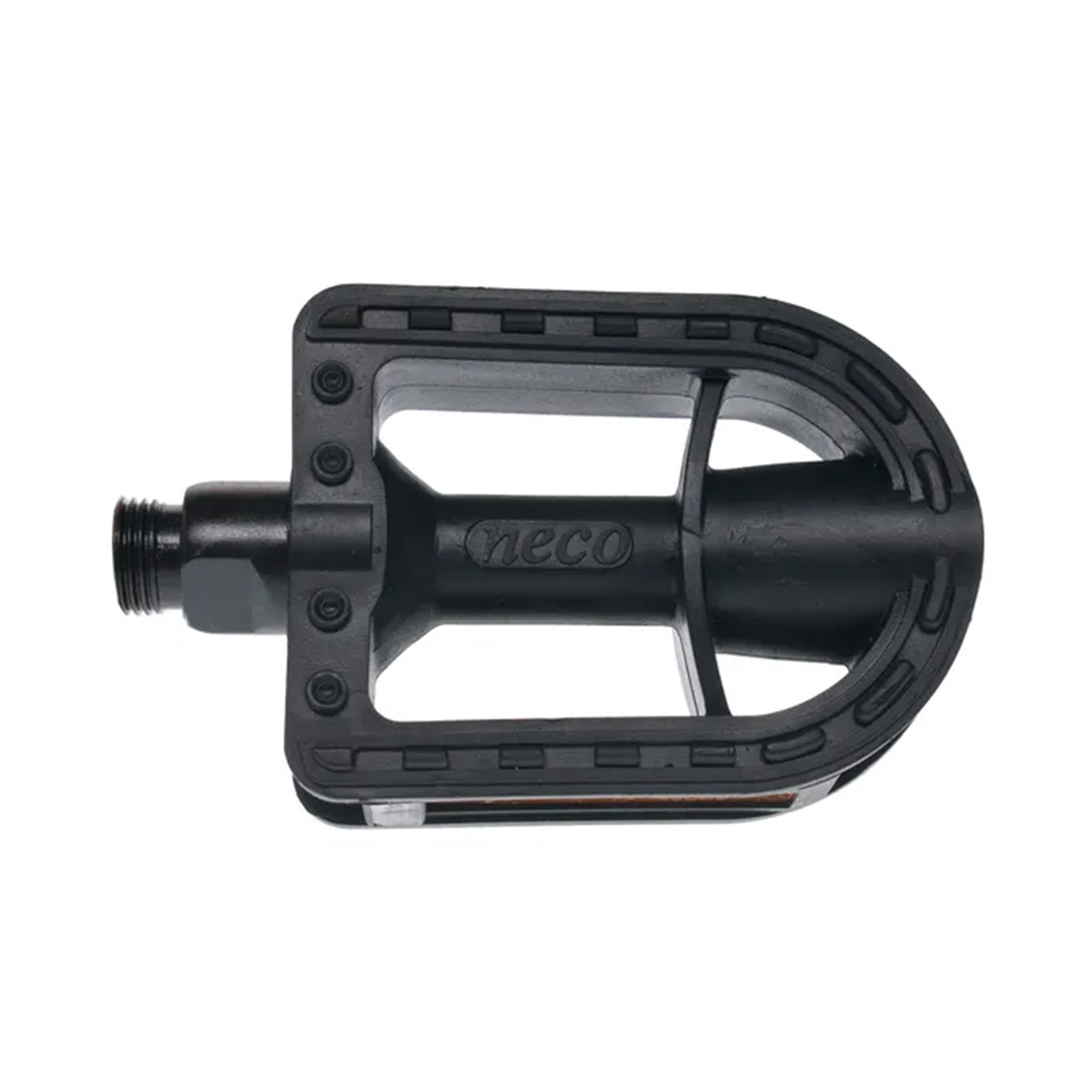 Neco WP-148 Pedale Fahrradpedal Kinderfahrrad mit Reflektoren Set Paar rutschfest Pedalgewinde schwarz - Bild 1