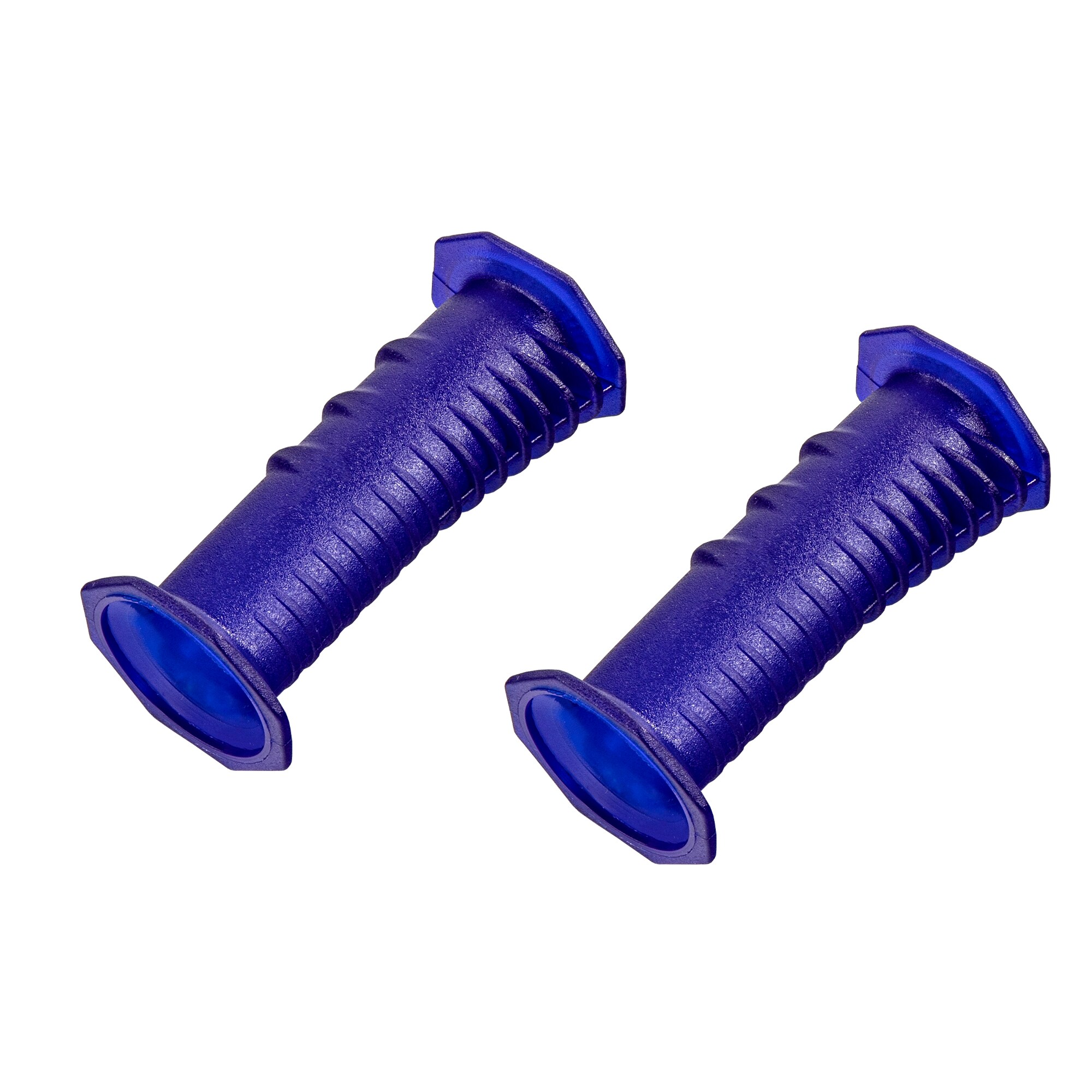 Pentagon Sports Griffe 80 mm 22,2 mm Fahrradgriffe Grips Lenkergriffe Set rechts links Gummigriffe Kinderfahrrad rutschfest (dunkelblau) - Bild 1