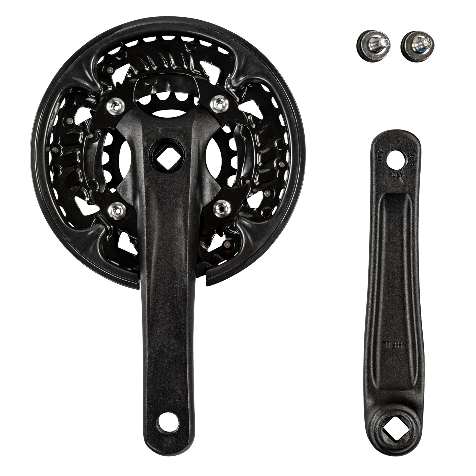 Wheeltop TCXC2E-HF1 Fahrrad Kurbel 3-fach 40-30-22 Zähne 170 mm Kurbelgarnitur Kettenradgarnitur Trekking Bike | 04250845952309