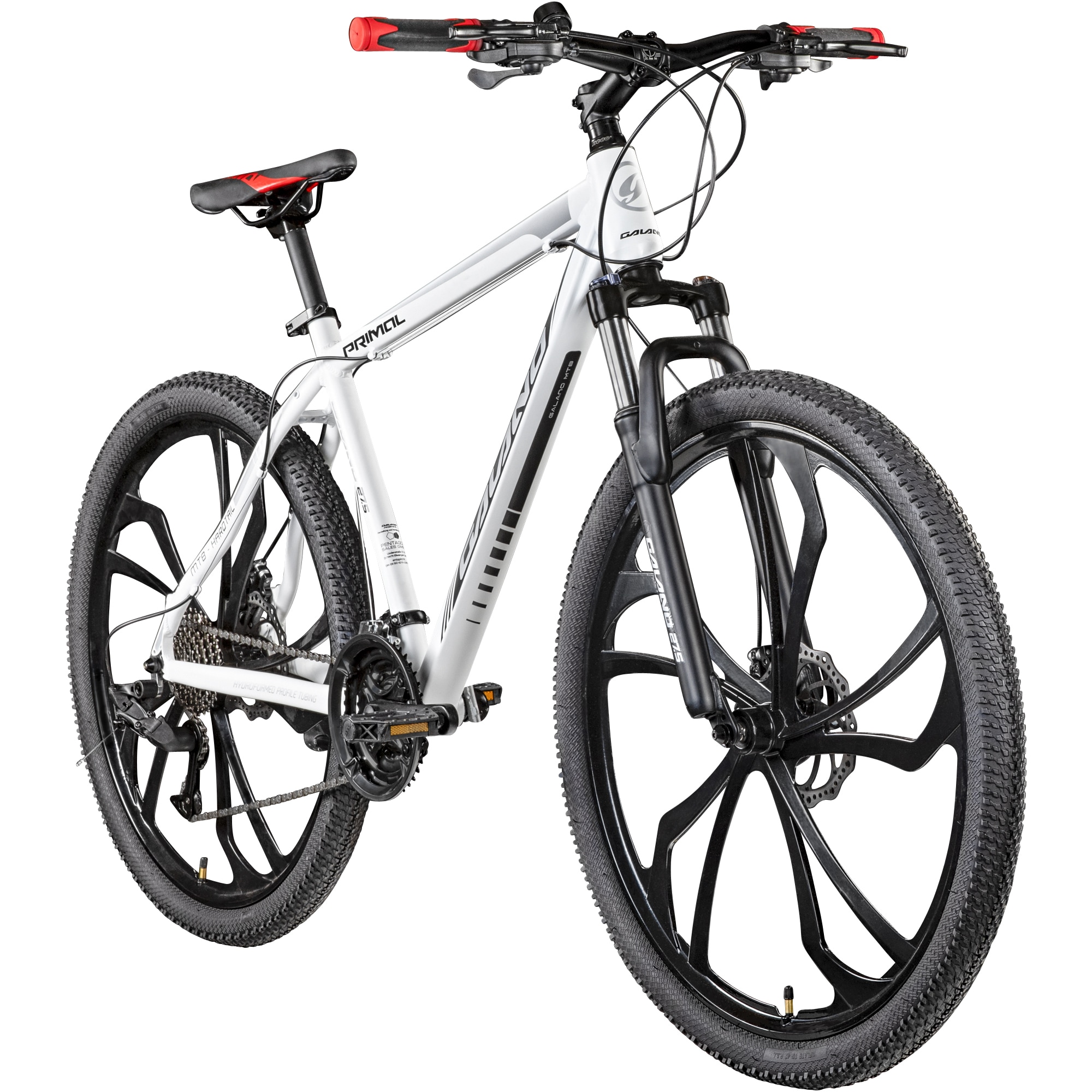 Galano Primal Mountainbike 27,5 Zoll f&uuml;r Jugendliche und Erwachsene 165 - 185 cm MTB Hardtail Fahrrad - Bild 1