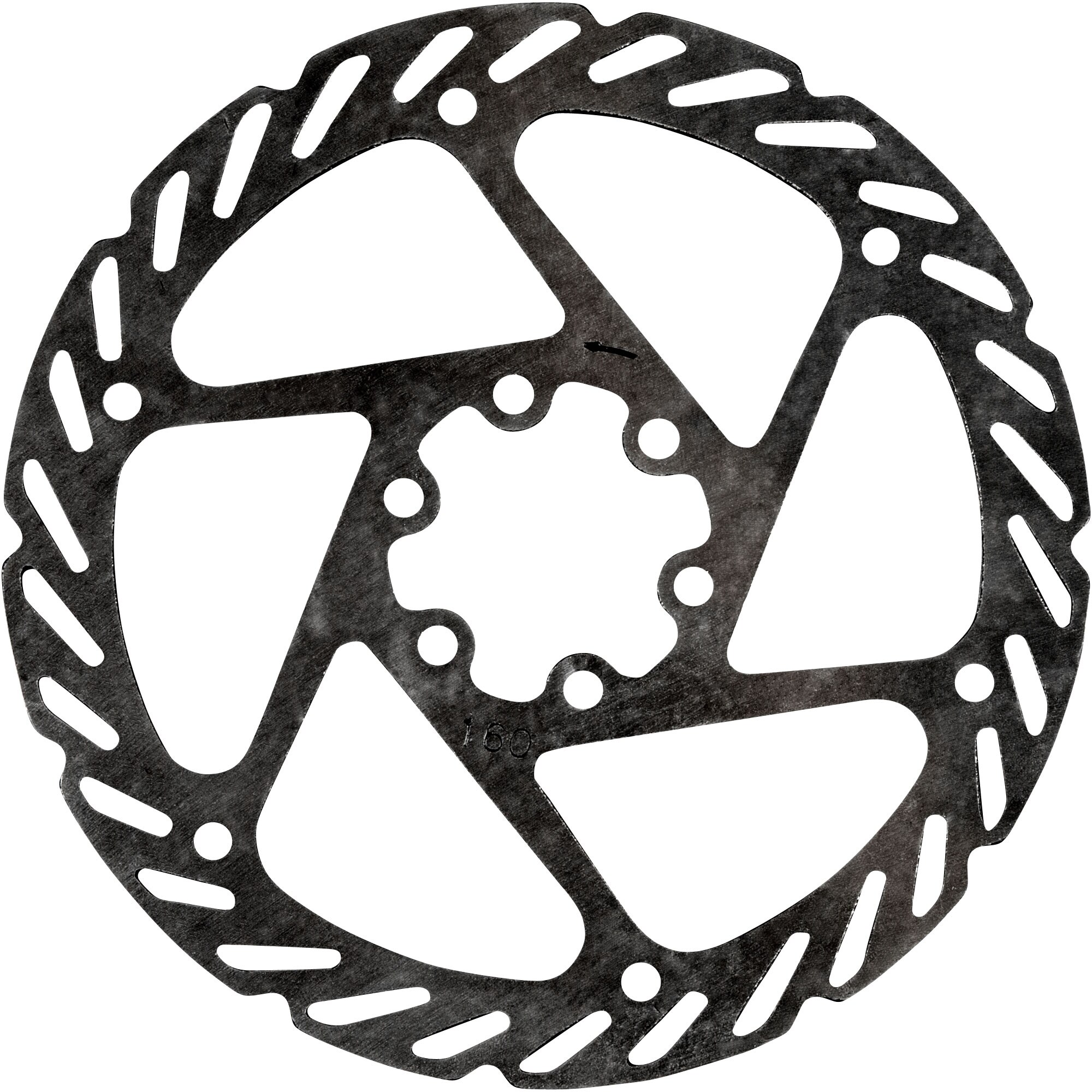 Z&uuml;ndapp Bremsscheibe Z808 Z810 Scheiben Bremse 160 mm Scheibenbremse Fahrradbremse 6 Loch Stahl Fahrrad Bremsen - Bild 1