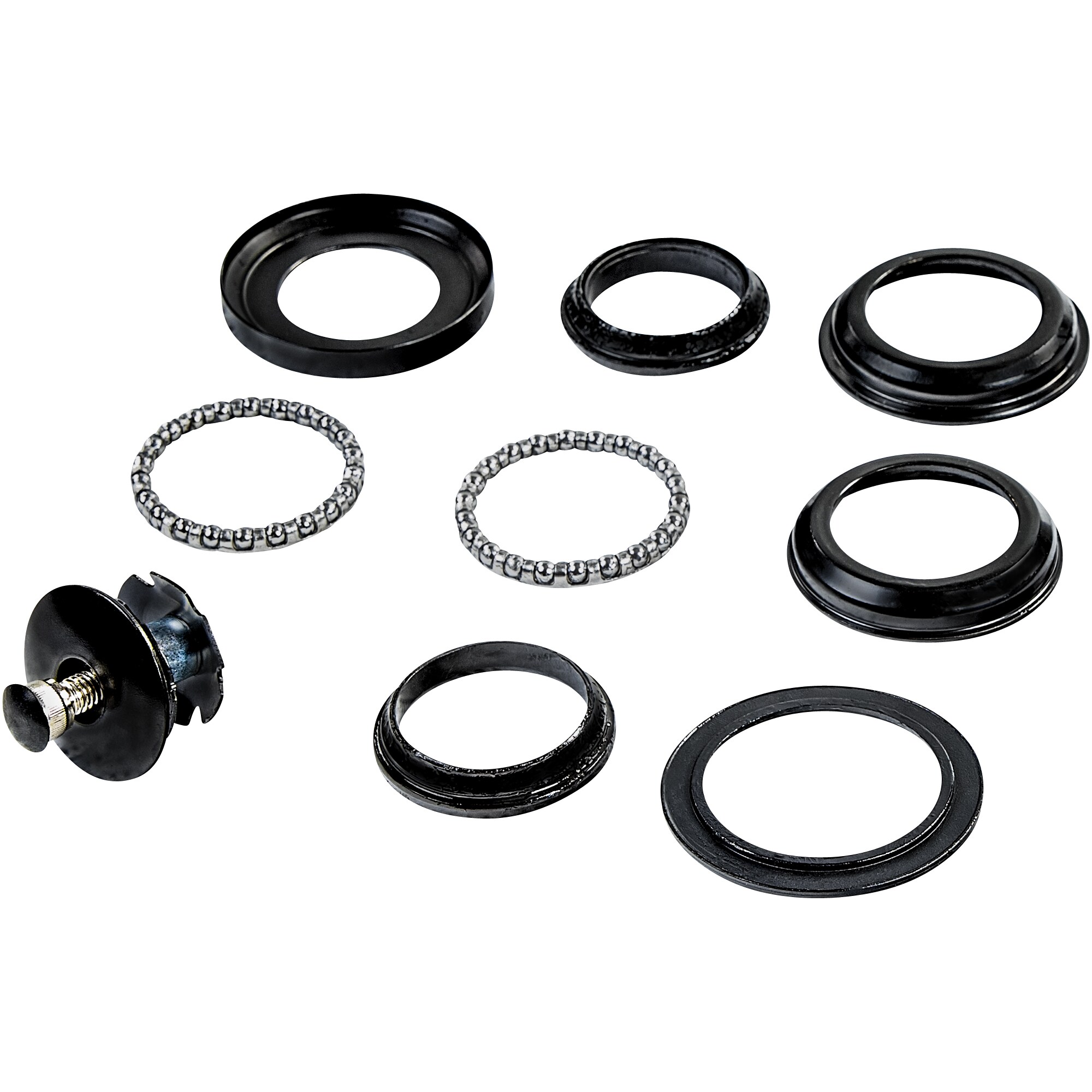 Z&uuml;ndapp Z101 / Green 1.0 1 1/8 Zoll 28,6 mm Steuersatz Lagersatz 9-teilig integriert gewindelos - Bild 1