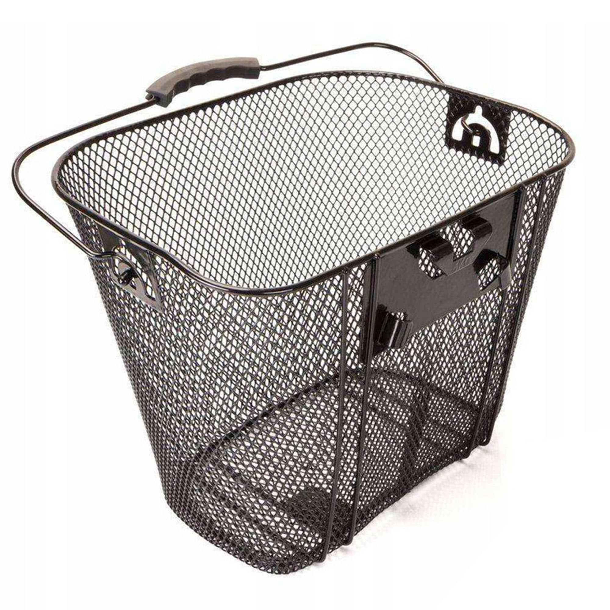 B&uuml;chel BSP 001 Fahrradkorb vorne Korb Citybike Metallkorb Lenkerkorb Frontkorb abnehmbar Clip On ohne Halterung - Bild 1