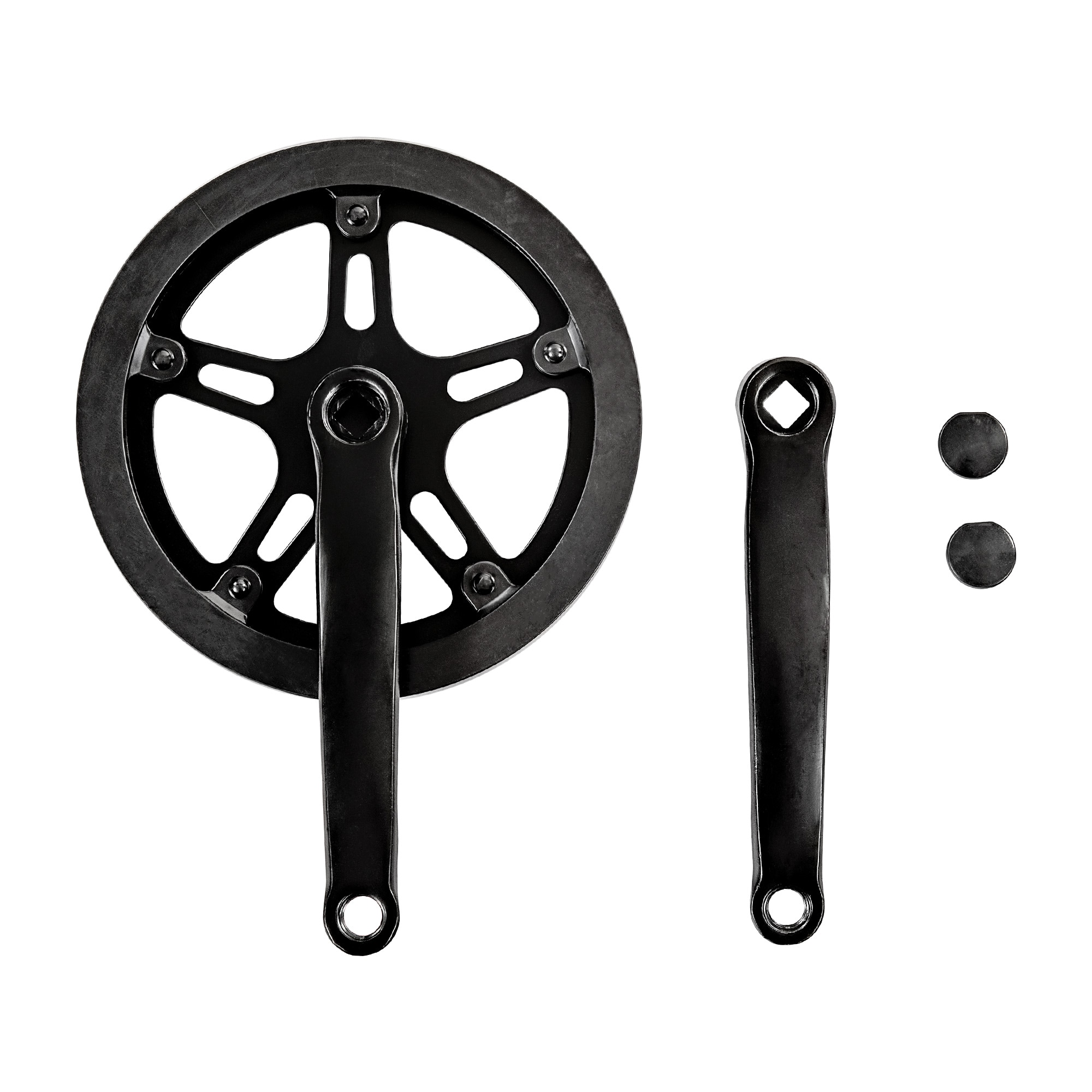 Z&uuml;ndapp Z801 Kurbel 44 Z&auml;hne 170 mm 1-fach Vierkant Kurbelgarnitur  Fahrradkurbel Kettenradgarnitur MTB E-Bike Mountainbike - Bild 1