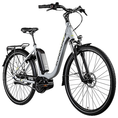 Zündapp X300 E Bike Damenfahrrad 155 - 180 cm Stadtrad Pedelec 7 Gang Shimano Schaltung Cityrad mit Bosch Mittelmotor Hollandrad - Bild 1