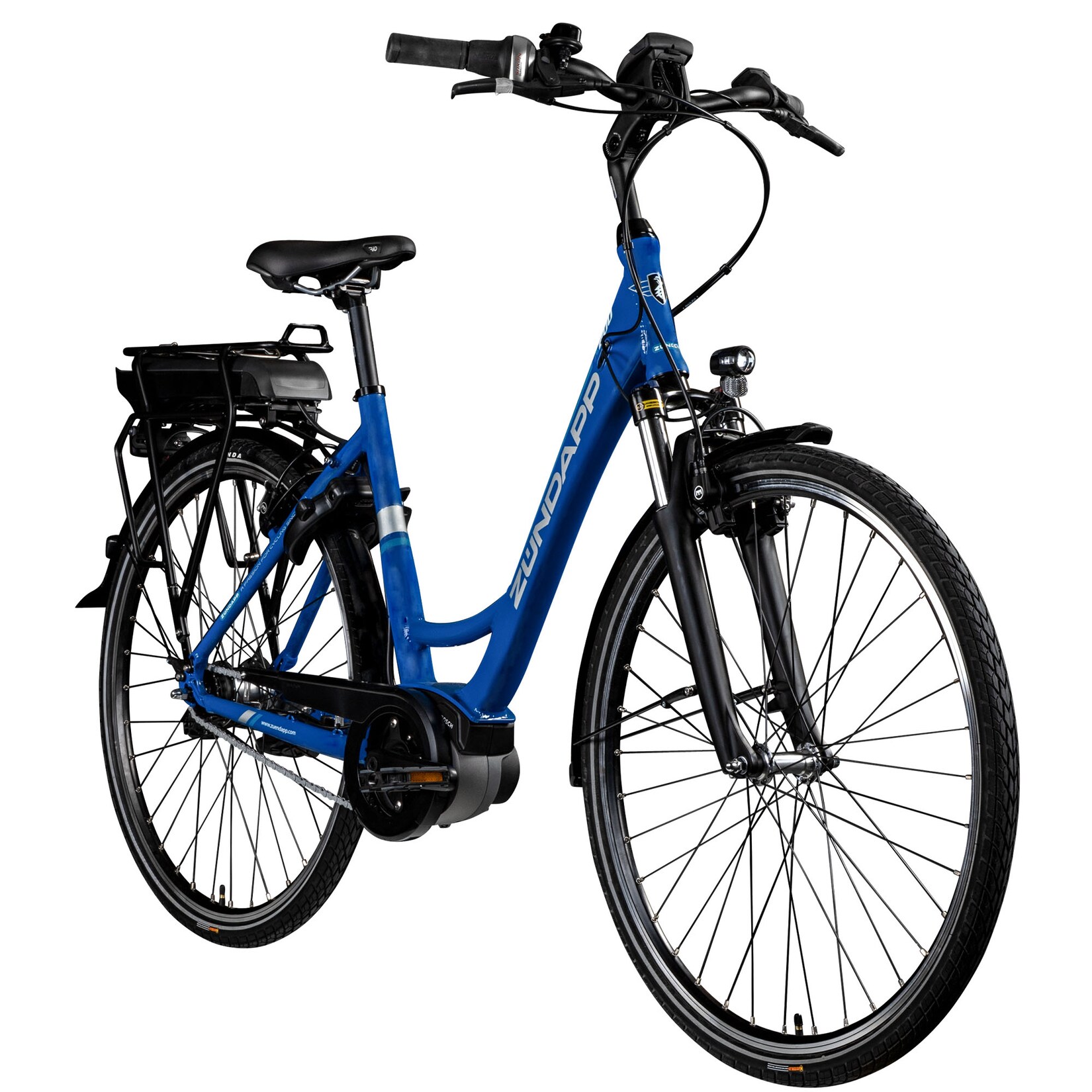 Zündapp X200 E Bike Damenfahrrad 155 - 180 cm Stadtrad Pedelec Bosch blau