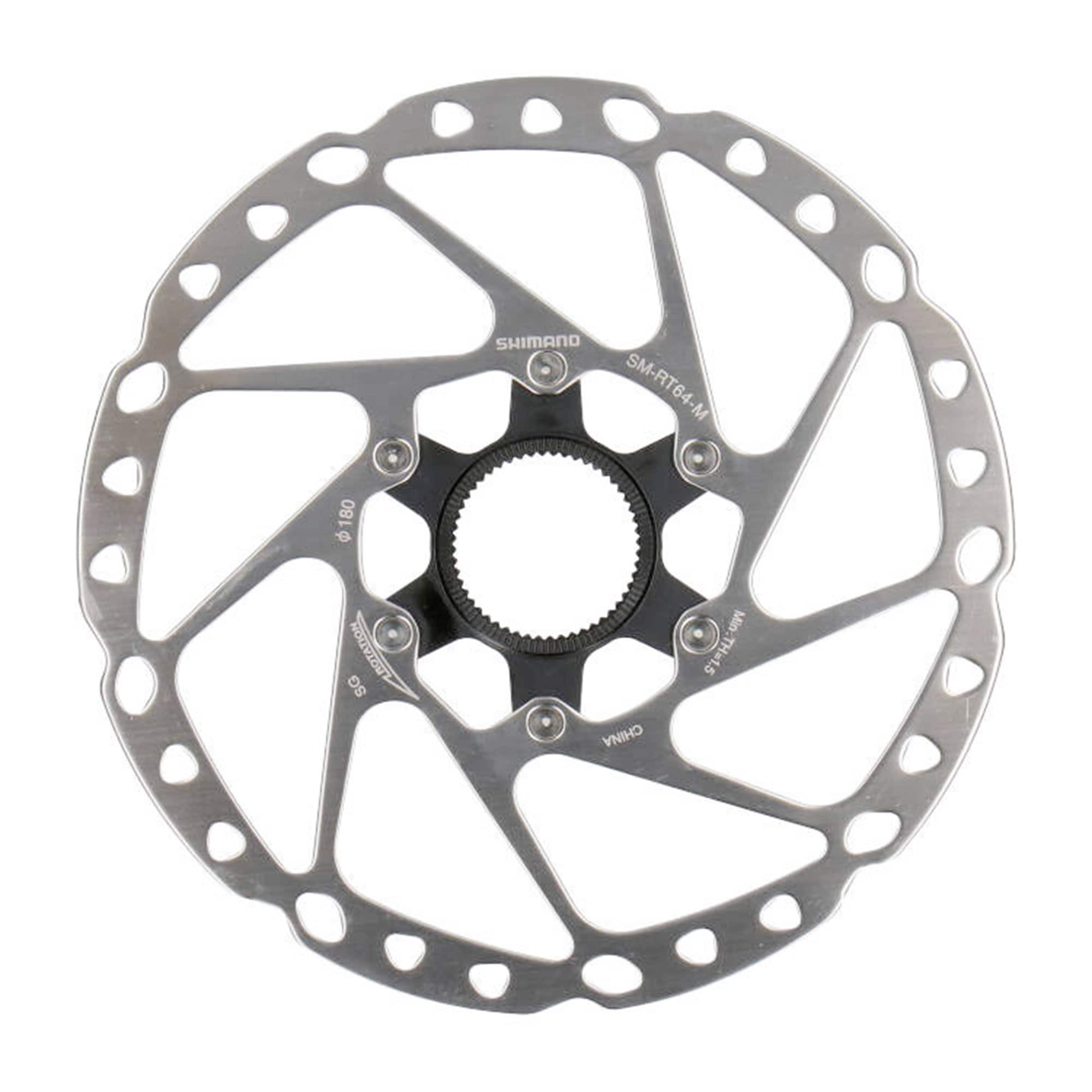 Shimano SM-RT64-M Bremsscheibe Fahrrad MTB Trekking f&uuml;r Scheibenbremse Fahrradbremse 180 mm - Bild 1