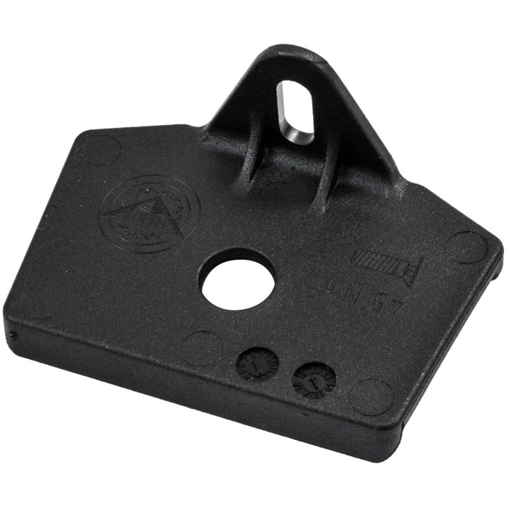 Hebie GFK Adapterplatte f&uuml;r Mittelbaust&auml;nder Fahrradst&auml;nder Montage Adapter St&auml;nder St&auml;nderplatte Platte universal - Bild 1
