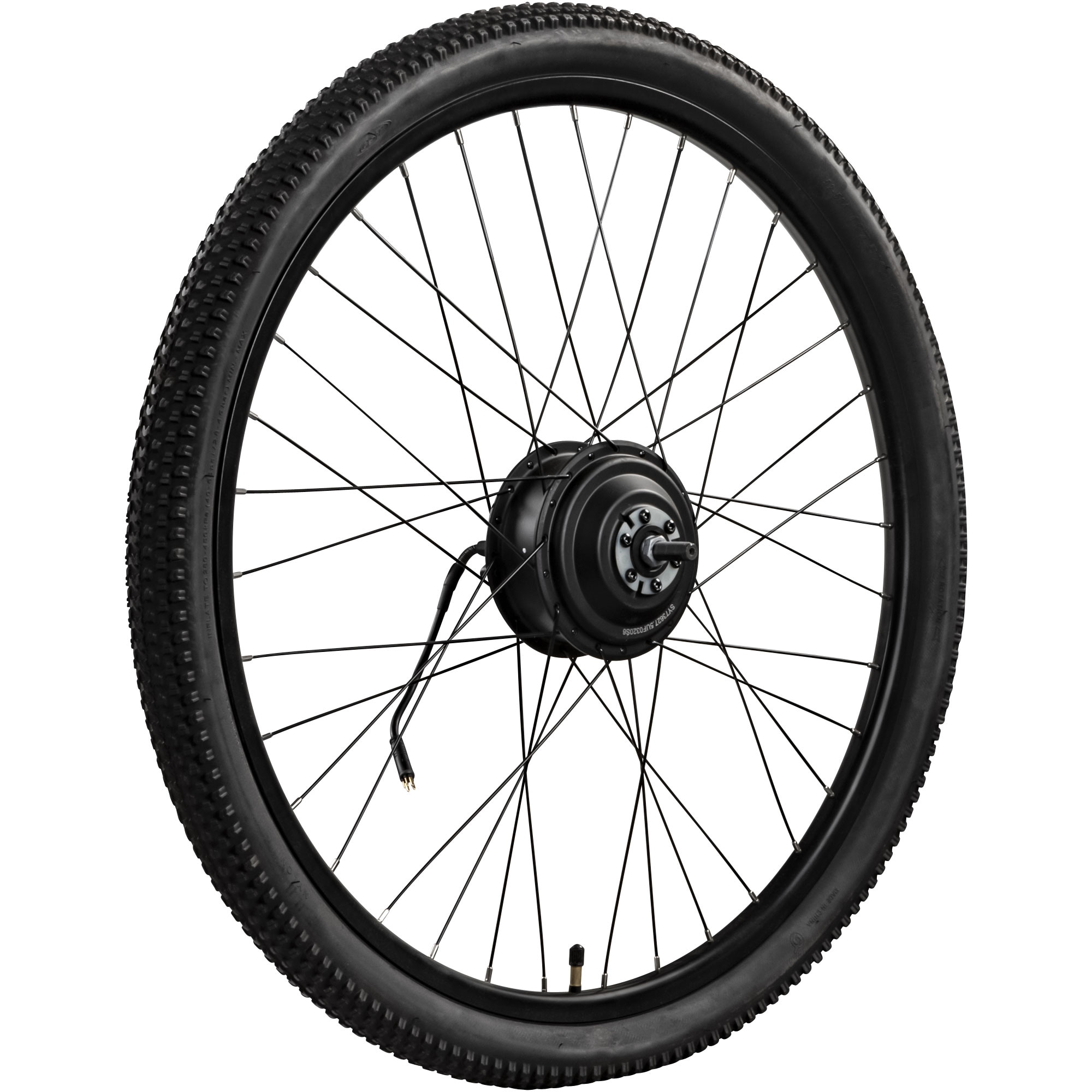 Z&uuml;ndapp Z801 Vorderrad Hinterrad 650B 27,5 Zoll SY Motor Laufrad vorne hinten Komplettrad Felge CST Reifen MTB Stollenprofil Rad - Bild 1