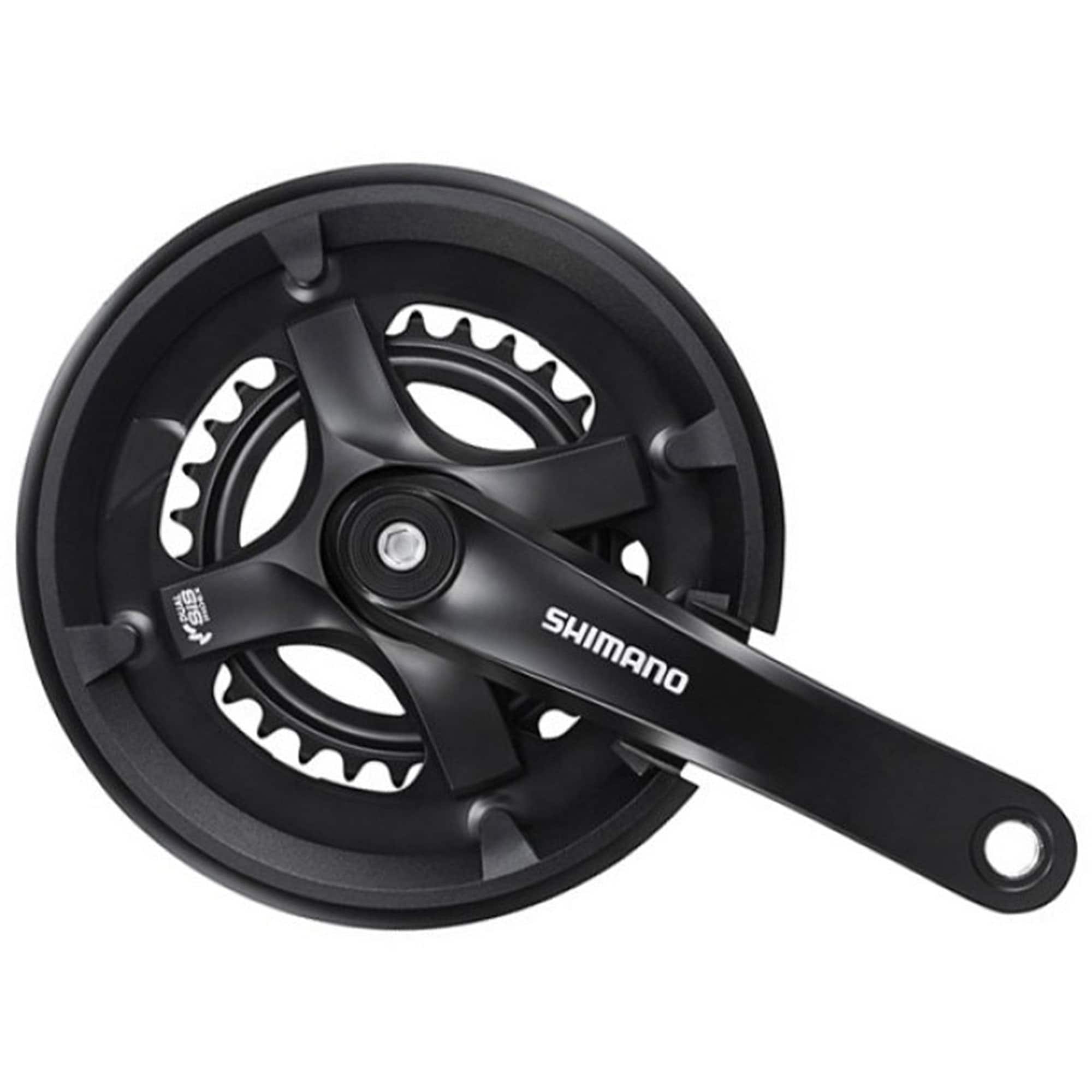 Shimano FC-TY501-2 Kurbel 2-fach 30-46 Z&auml;hne 175 mm Kurbelgarnitur Fahrradkurbel Kettenradgarnitur - Bild 1