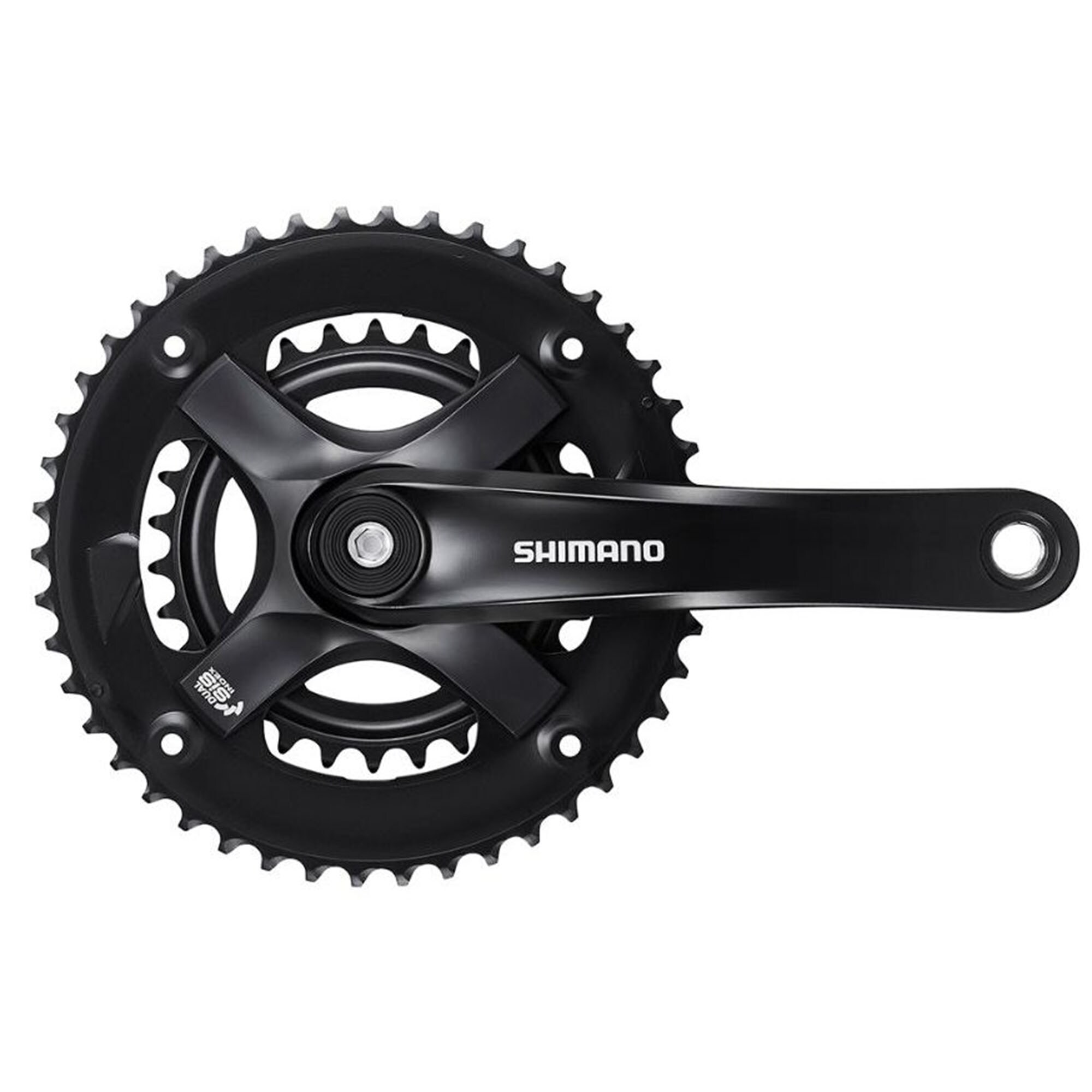Shimano FC-TY501-2 Kurbel 2-fach 30-46 Z&auml;hne 175 mm Kurbelgarnitur Fahrradkurbel Kettenradgarnitur - Bild 1