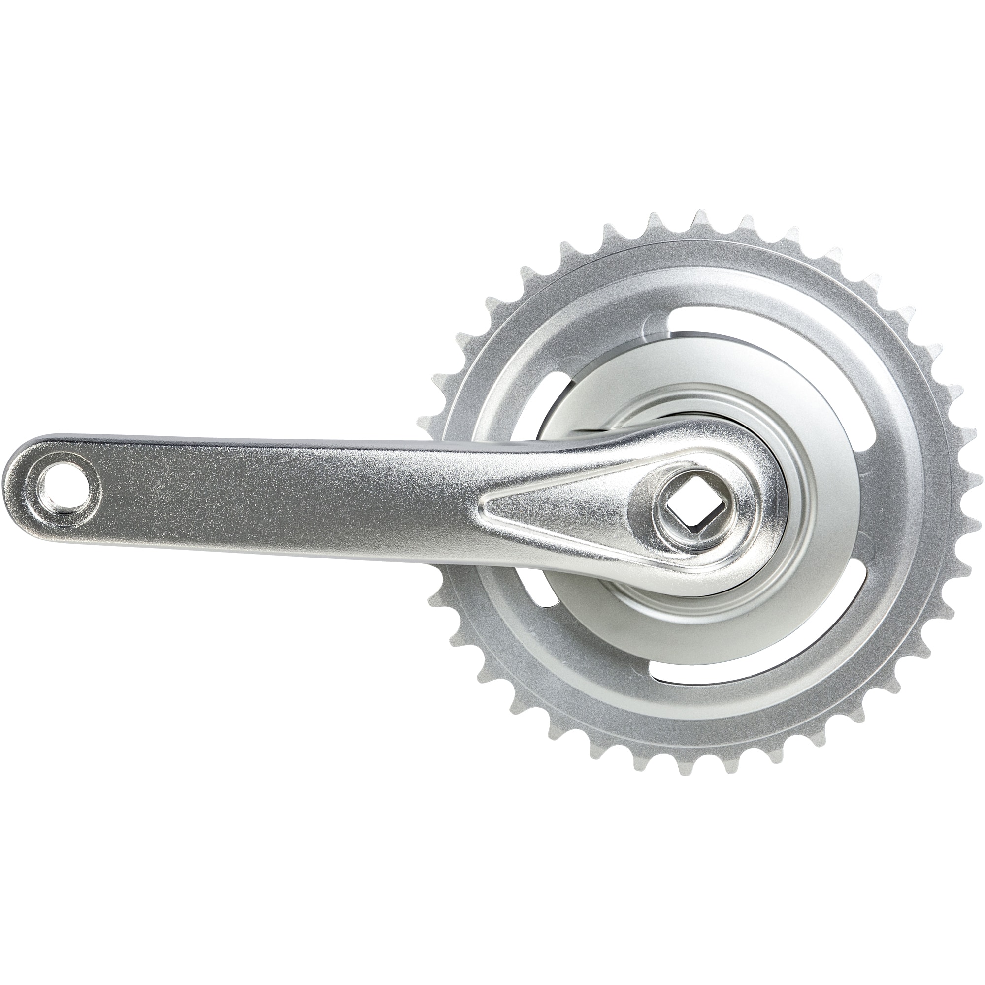 Z&uuml;ndapp Green 2.7 / Green 3.7 Kurbel 1-fach 38 Z&auml;hne 170 mm Kurbelgarnitur Fahrradkurbel Kettenradgarnitur - Bild 1