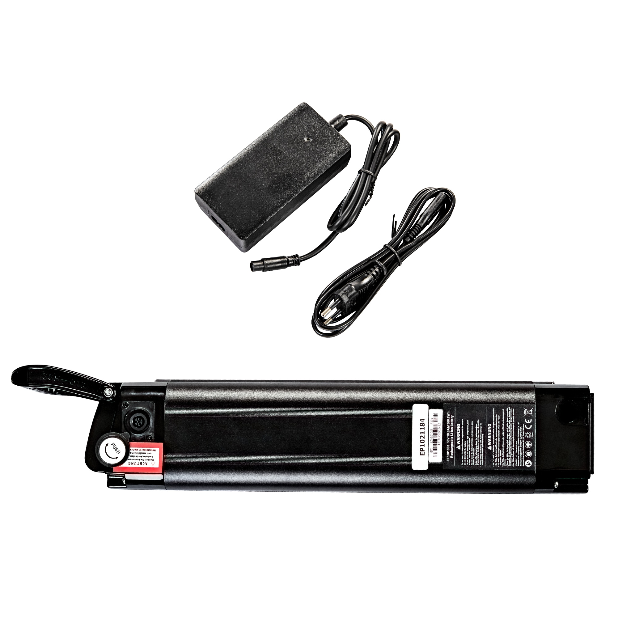 Z&uuml;ndapp Green 2.7 Green 3.7 Z510 Z517 Akku mit Ladeger&auml;t 3 Pin 36 V 10,8 Ah 388 Wh Batterie Pedelec - Bild 1