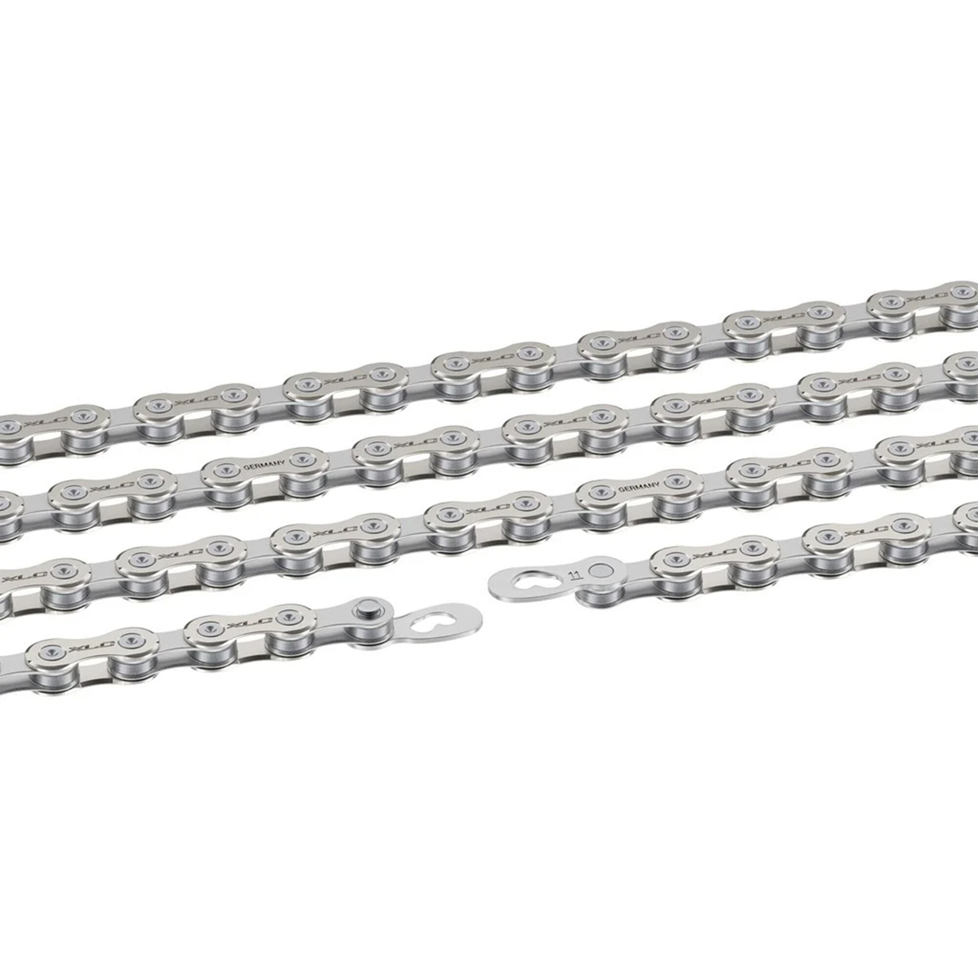 XLC CC-C06 Kette 11-fach 1/2" x 11/128" Fahrradkette Kettenschaltung Kettenschloss Verschlussglied Fahrrad - Bild 1