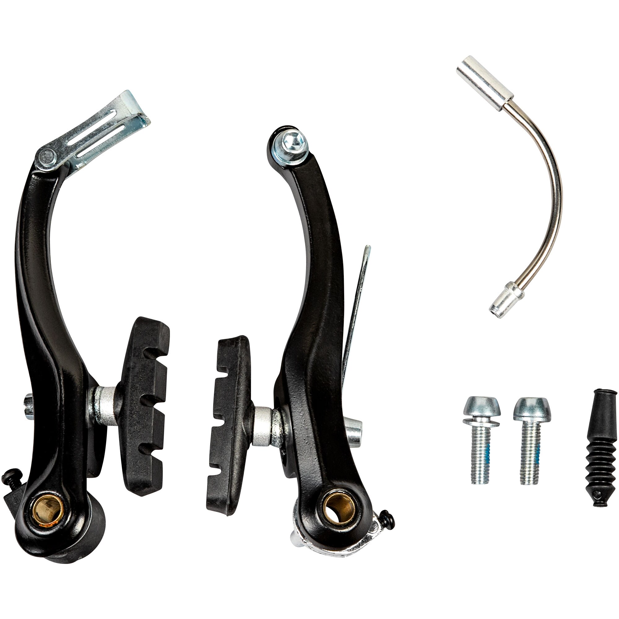 Z&uuml;ndapp Z101 Fahrradbremse V-Brake Alu Fahrrad Bremsen mit Bremsbel&auml;gen Felgenbremse Green 1.0 E Bike Klapprad - Bild 1