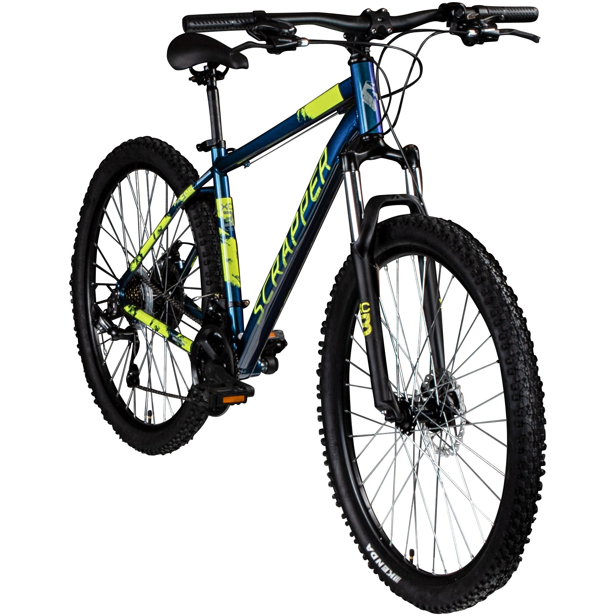 Scrapper 27.5 MTB 27,5 Zoll Mountainbike Hardtail Fahrrad Damen und Herren  170 - 185 cm 21 Gang Scheibenbremsen online kaufen bei Netto