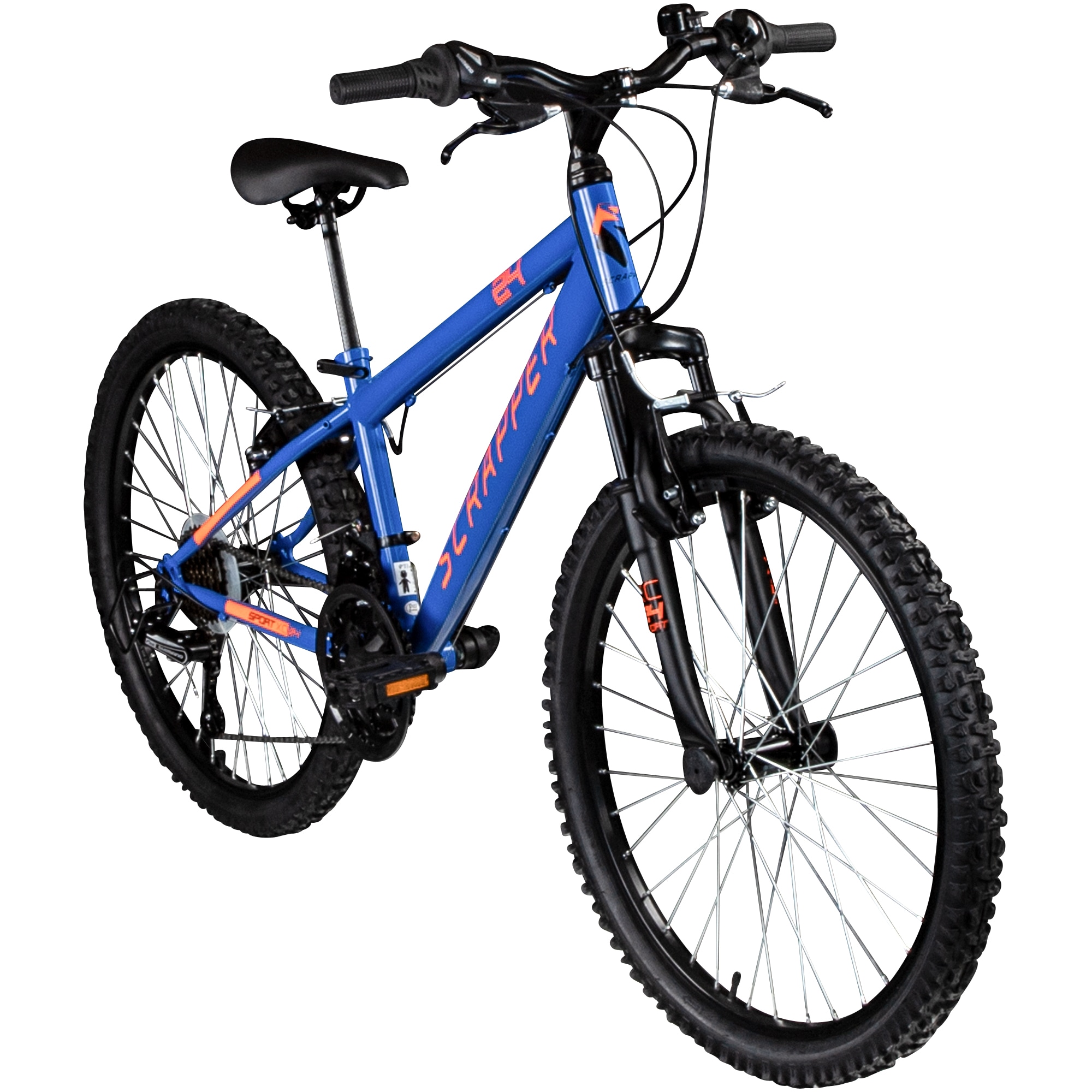 Scrapper XC SPORT 24 2.1 BT Mountainbike Hardtail 24 Zoll Jugend Fahrrad 18 Gang - Bild 1