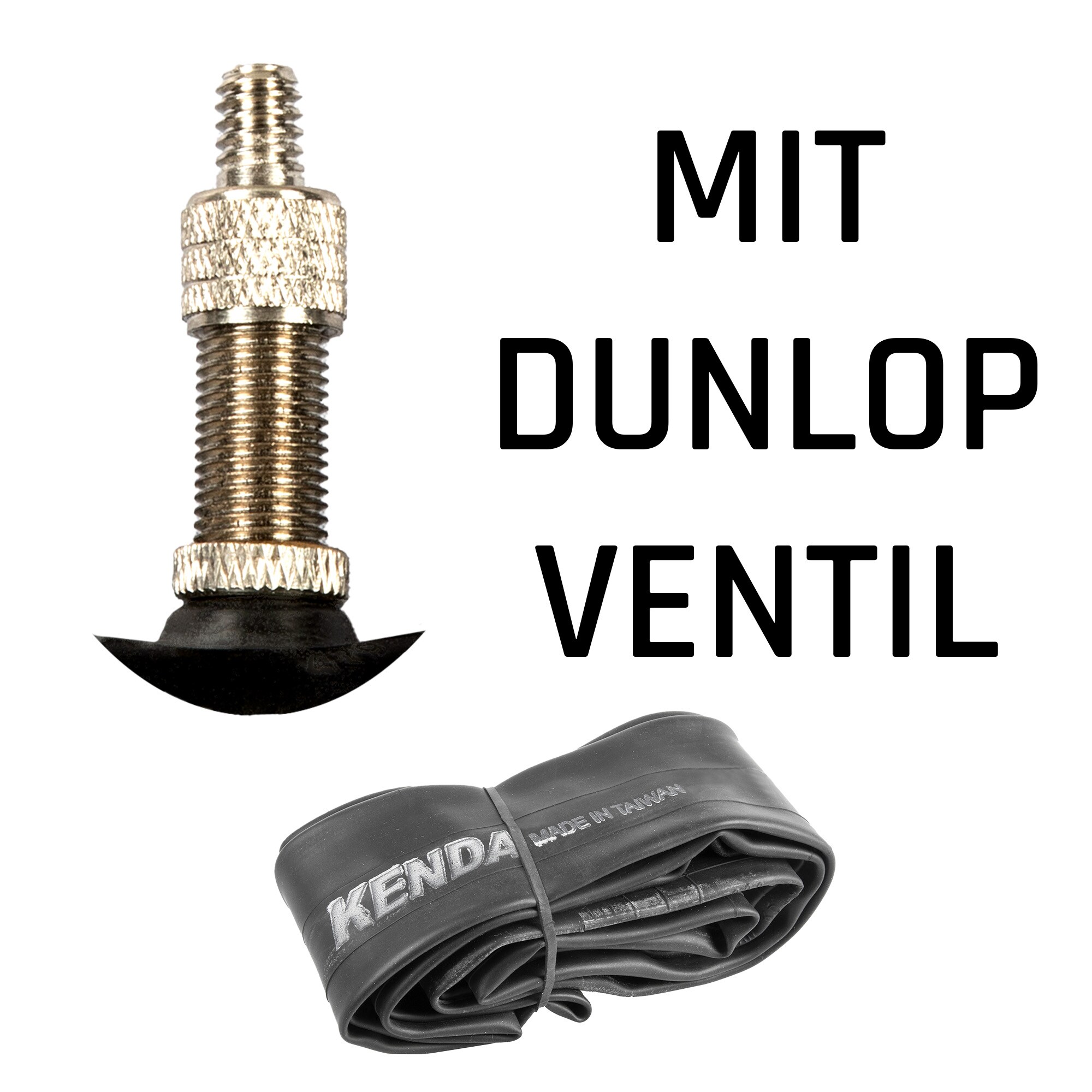 Kenda Fahrradschlauch universal Fahrrad 1 Schlauch 16" x 1,75" - 2,125" DV 28 mm - Bild 1