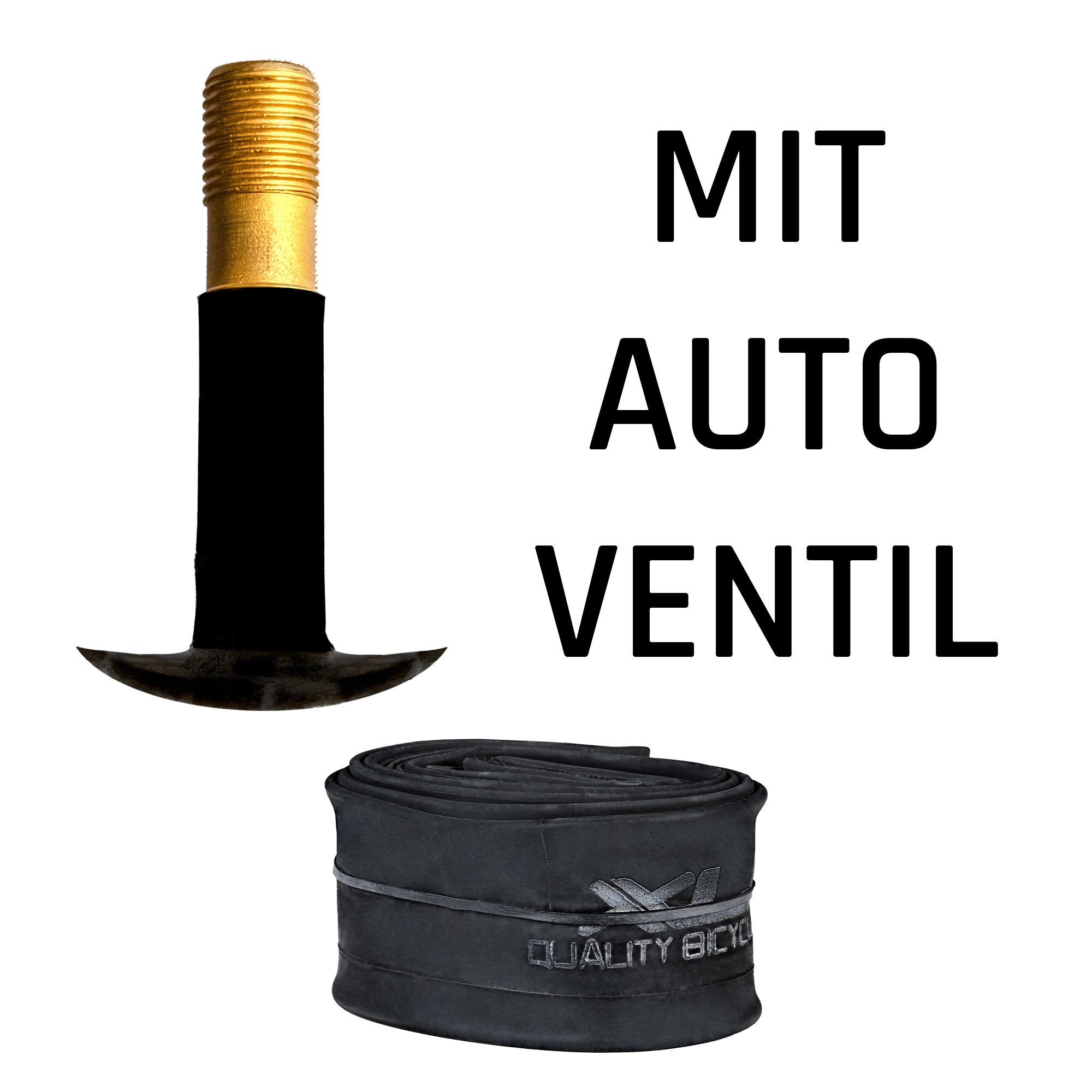 XLC Fahrradschlauch Fahrradschl&auml;uche universal Fahrrad 1 Schlauch 24" x 4,00" - 4,90" AV 33 mm - Bild 1