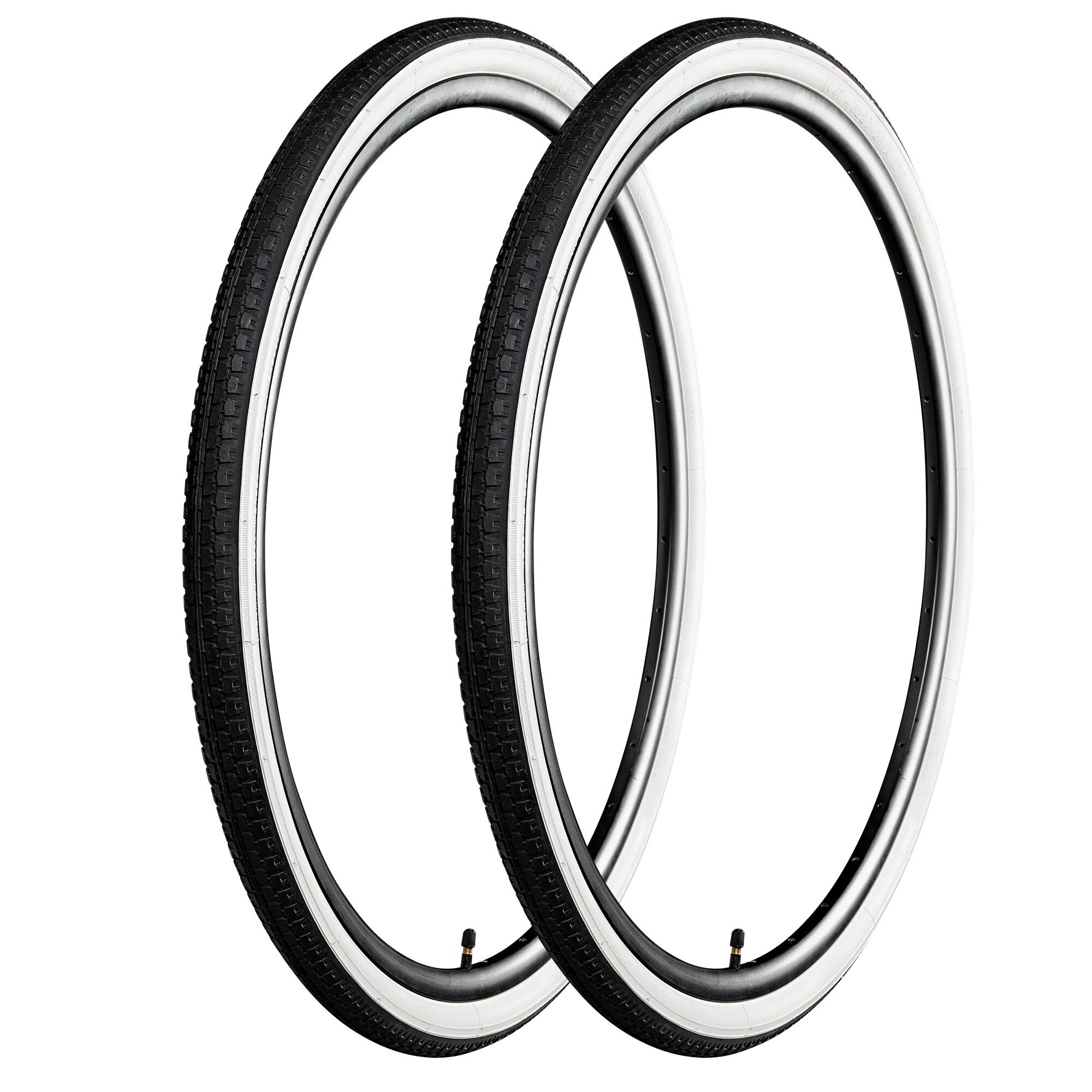 Kenda K-121-011 Fahrradreifen mit Sidewall 2 Reifen 28 x 1,75 schwarz/wei&szlig; - Bild 1